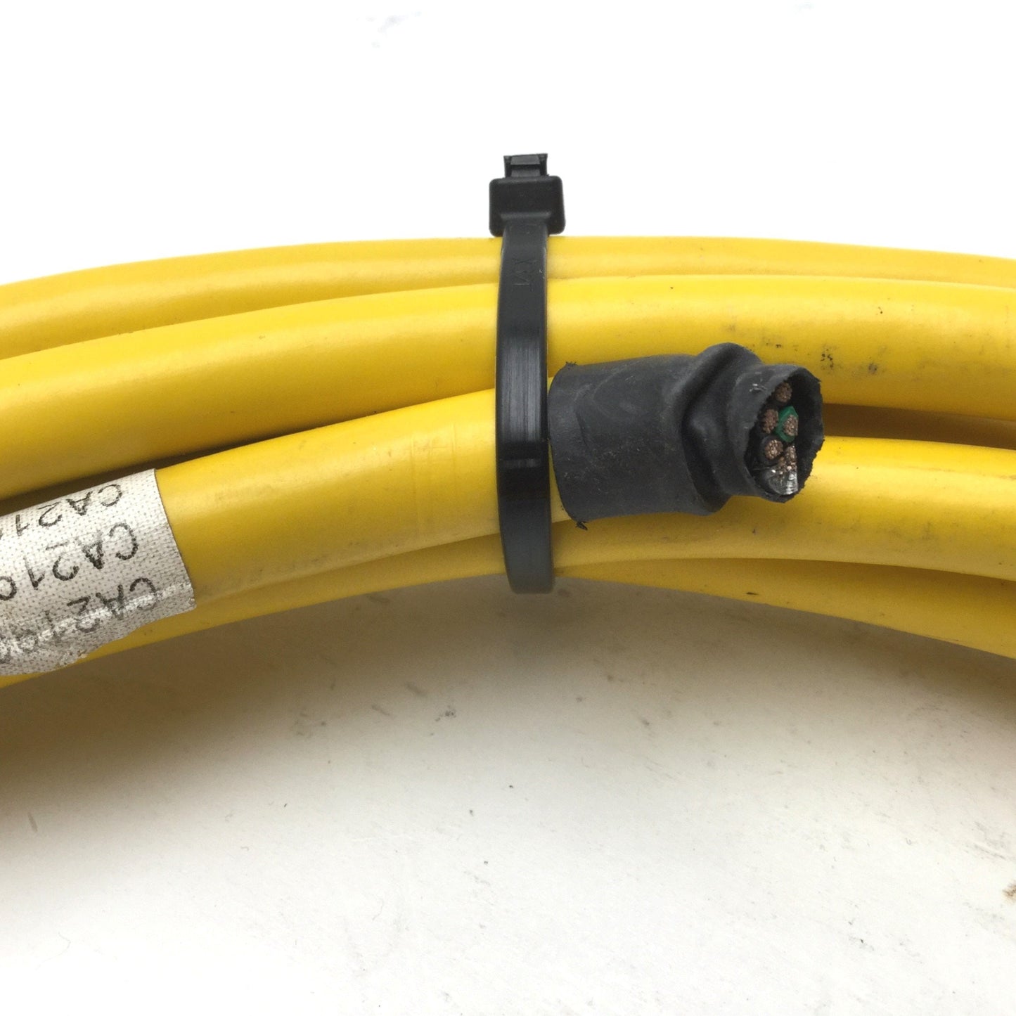 Used Parker 71-021626-25-B PS Shielded Power Cable Rev B for Servo Motor, Length 14'