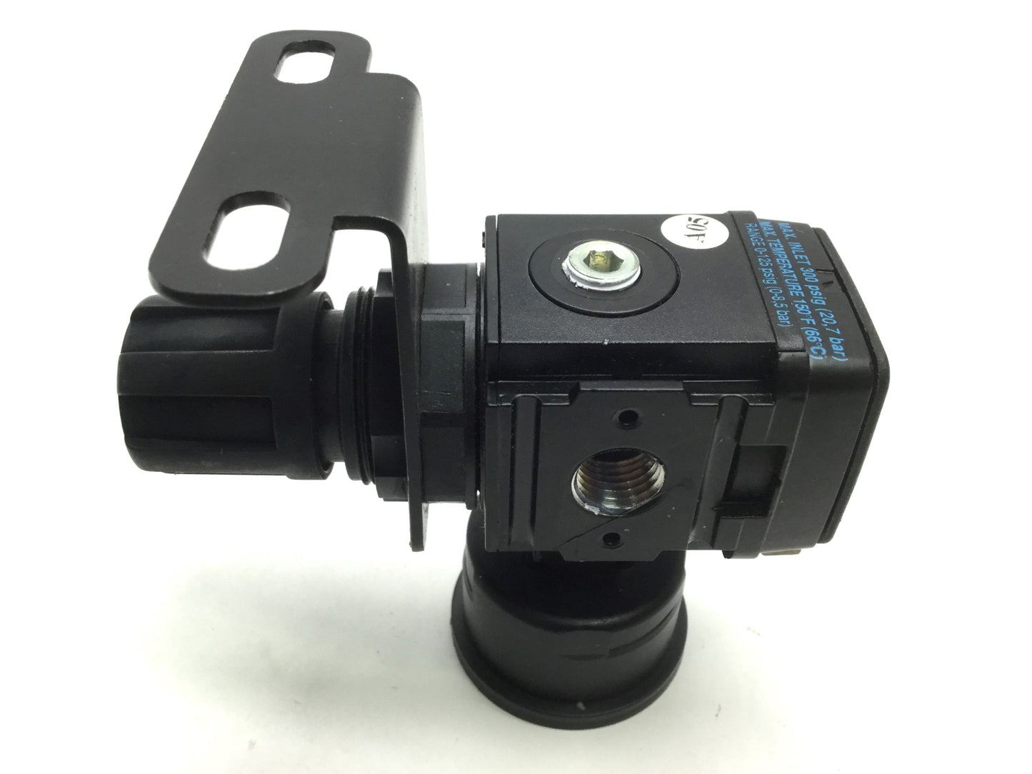 Used Wilkerson R08-02-D0G0B Pneumatic Regulator With Gauge 125PSI 1/4" NPT