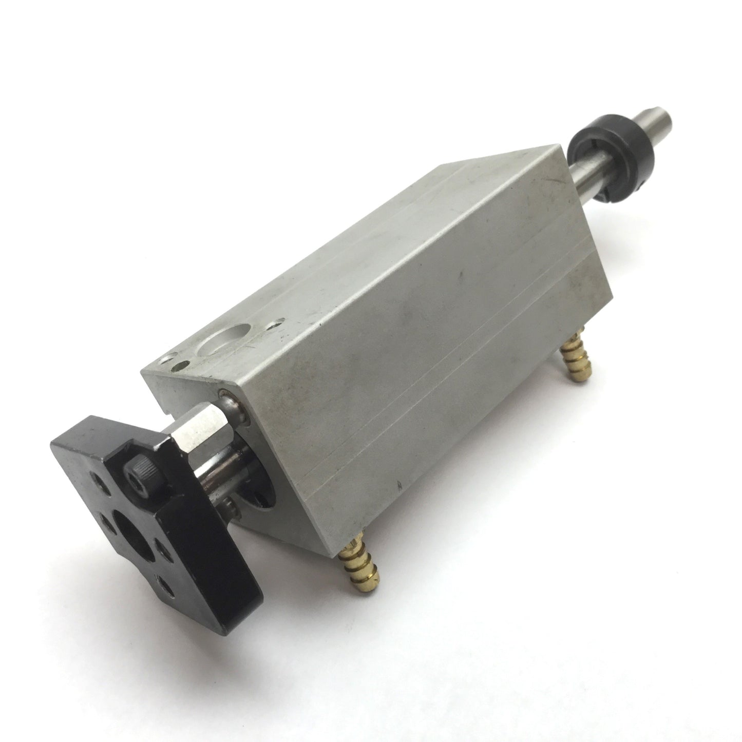 Used Compact GCD234X138-BTPHTVRF Double End Pneumatic Cylinder, Bore: 3/4", 10-32