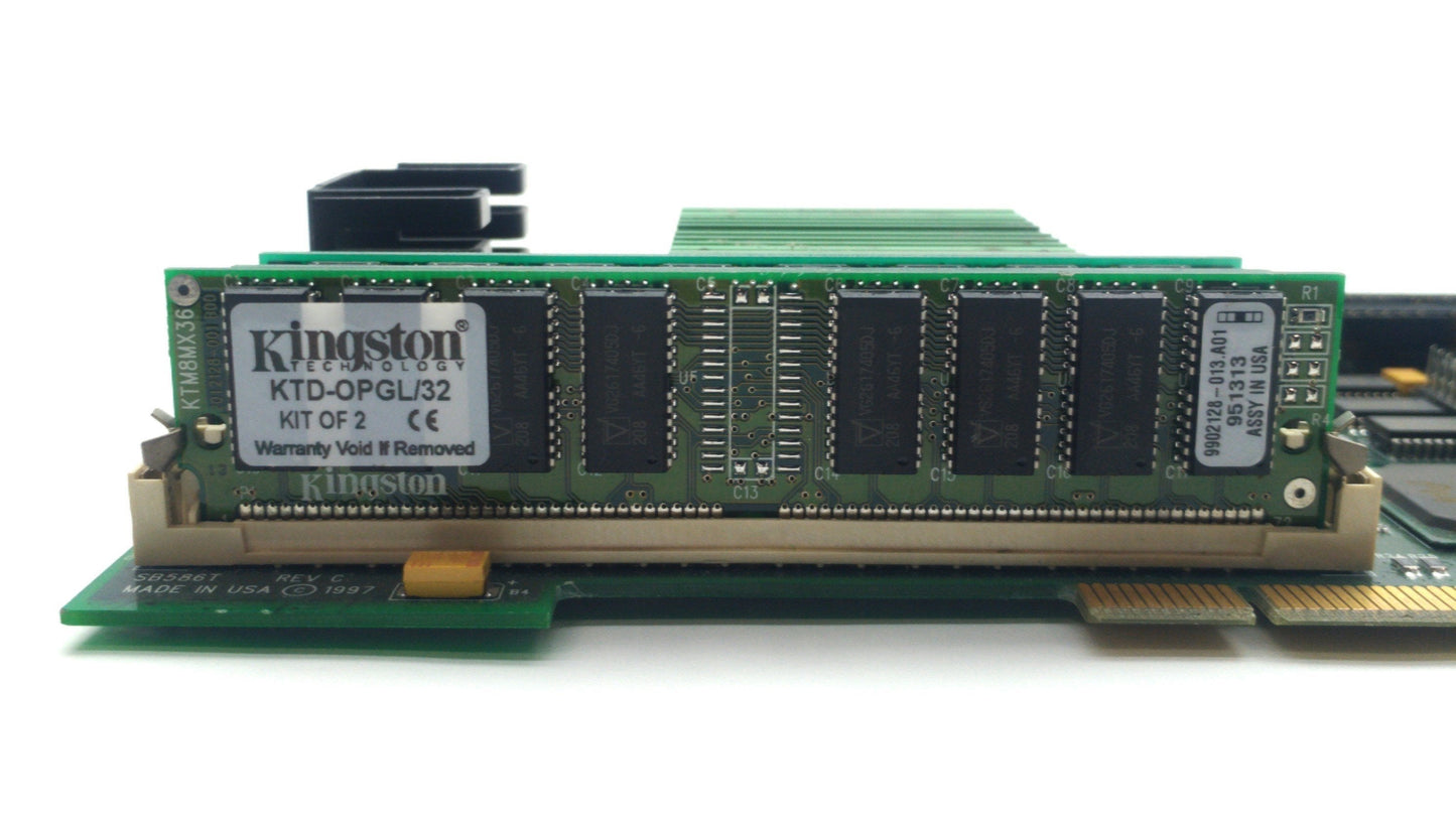 Used ICS SB586TS2V Single Board Computer Intel P54 133MHz 64MB RAM SCSI *Bad Battery*
