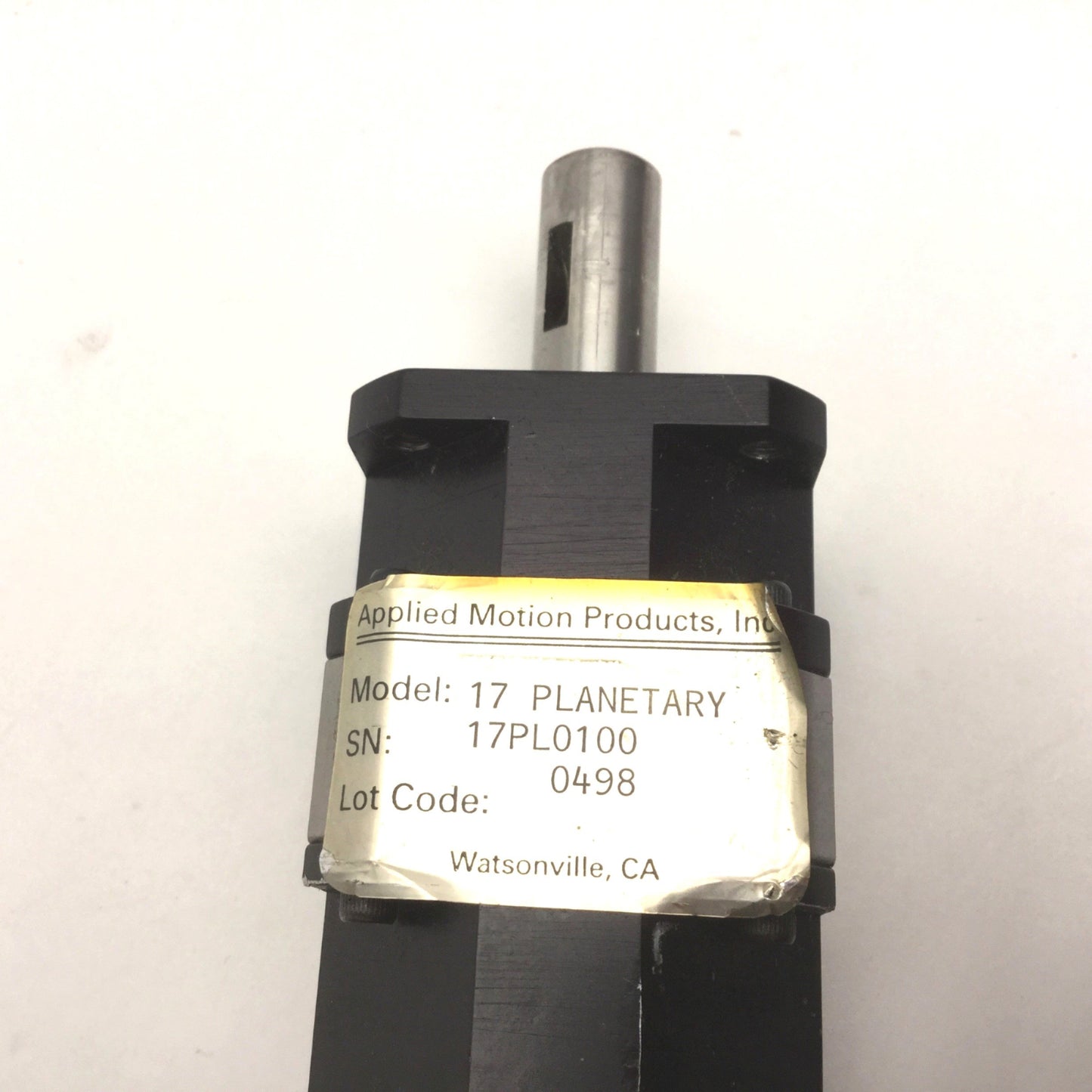 Used Applied Motion 17PL0100 Planetary Gearhead HT17-154 Motor E2-500-197-IH Encoder