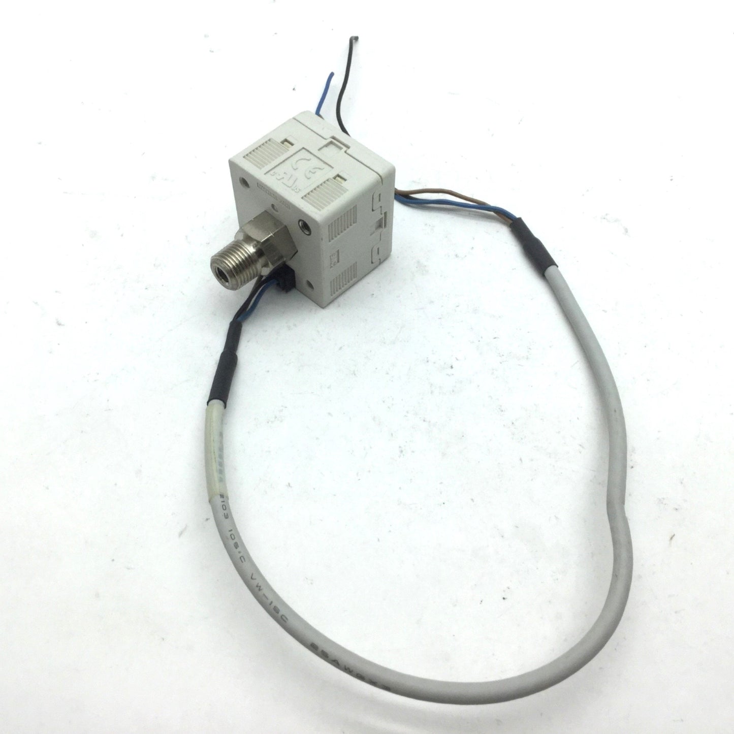Used SMC ZSE30-T1-25 Vacuum Pressure Switch, Pressure: -101~101kPa NPN 80mA, 12-24VDC
