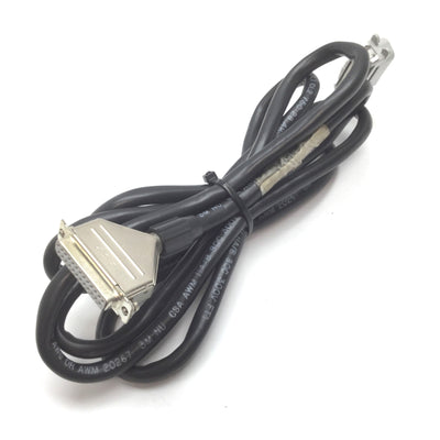 Used Keyence DB25-FS096-001 Digital I/O Cable For Connecting I/O Port on LC-2400, 8ft