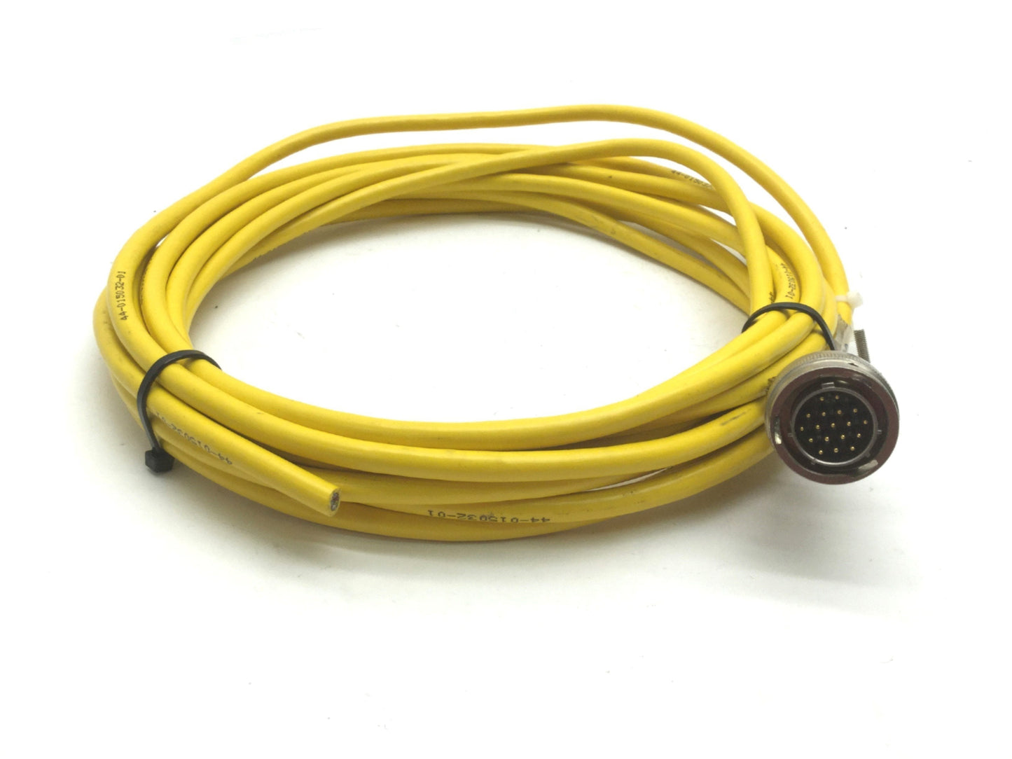 Used Parker Compumotor 71-015886-22 Servo Motor Encoder Feedback Cable, 22' 18-Pin MS