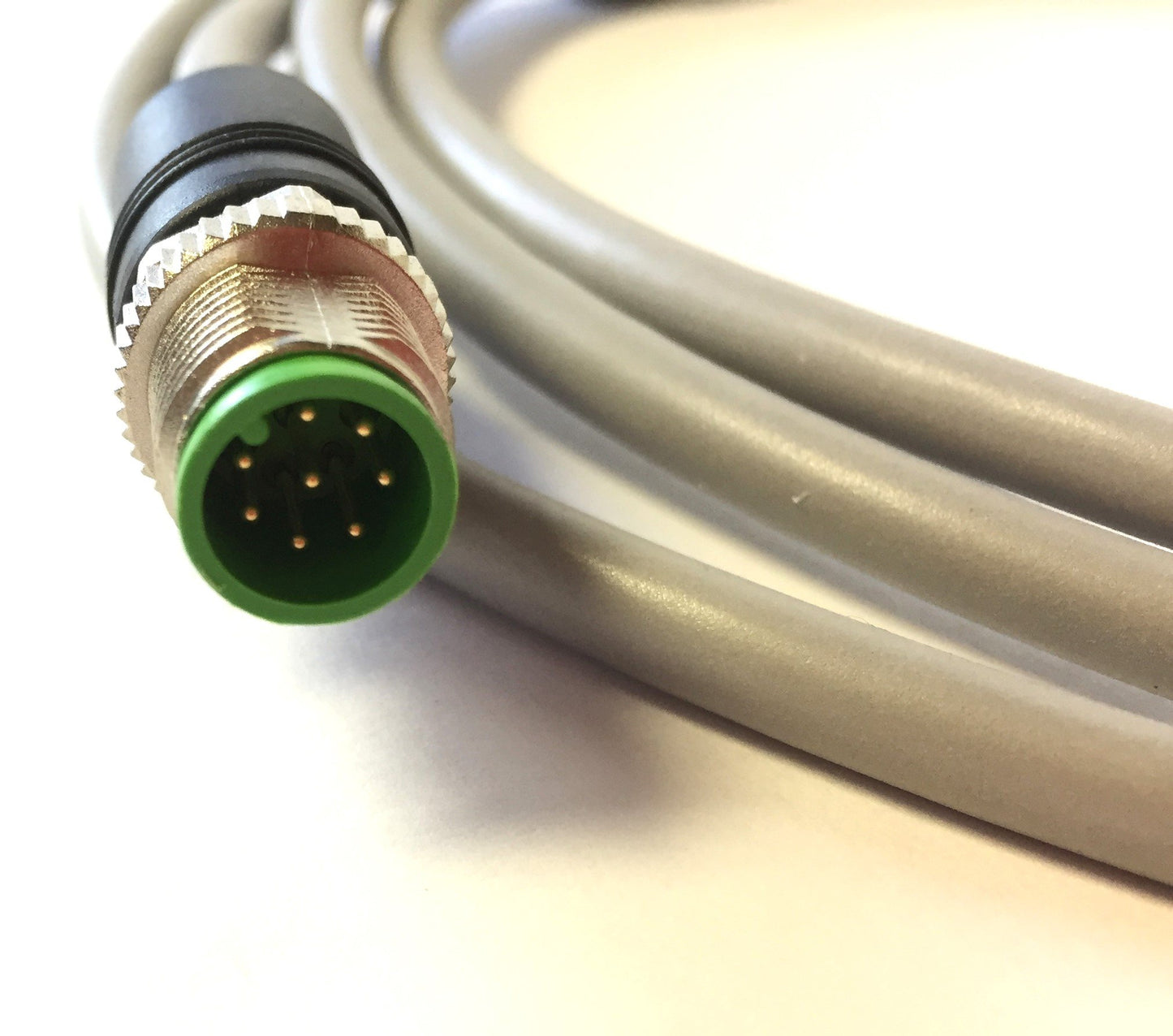 New Lot of 4 Murr Elektronik 7000-17001-2920200 Cables, Straight Male M12, 8-Pole