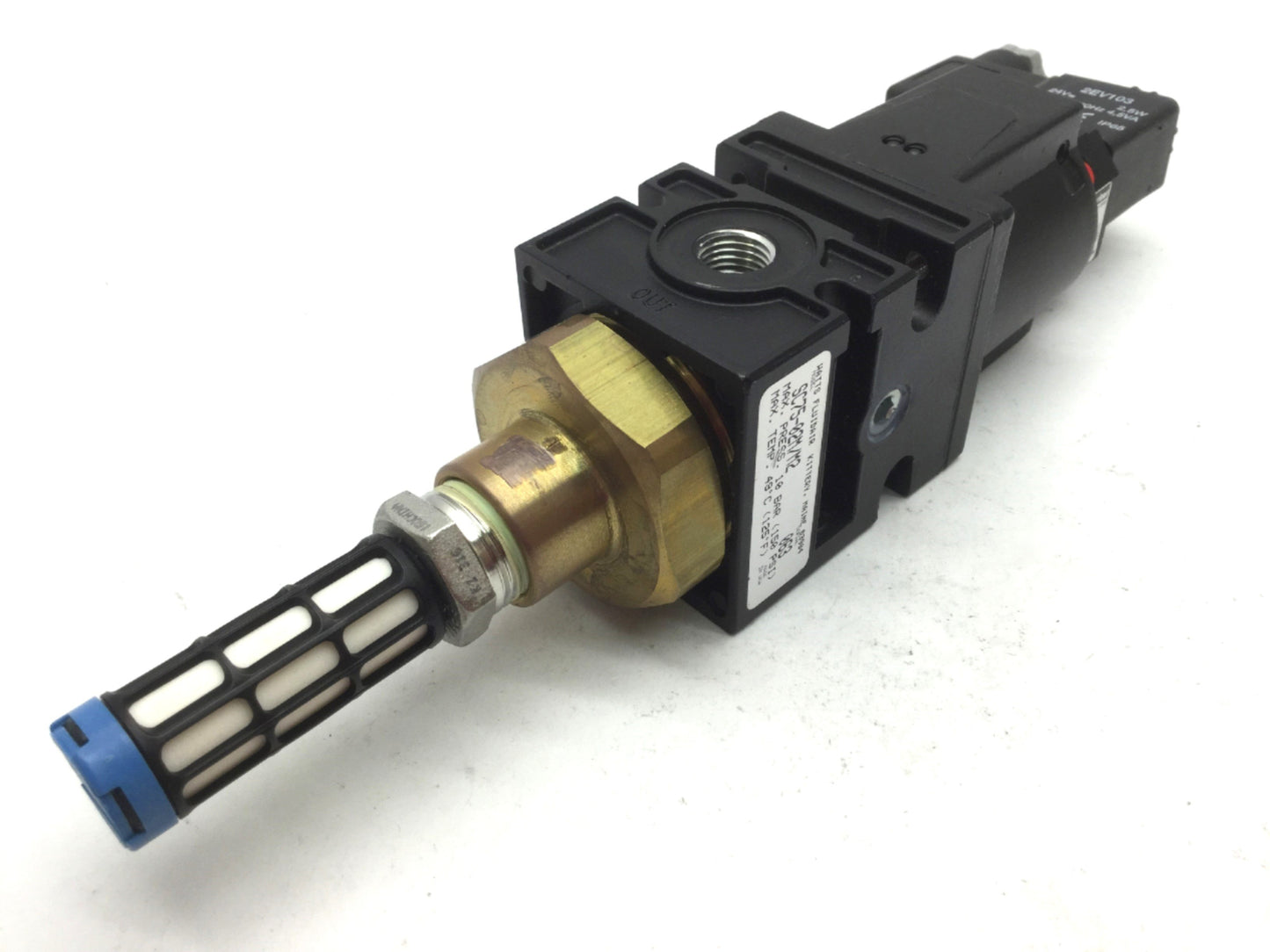 Used Watts SC75-02M/M2 Soft Start Valve Pressure 150 Psi Ports 1/4" NPT 24VDC/48VAC