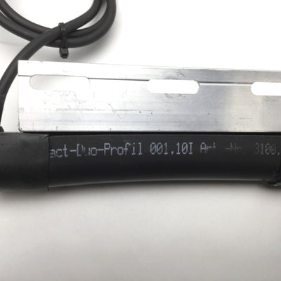 Used Gelbau Contact-Duo-Profil 001.10I 3100.0110I Safety Edge 90ø 22" Total Length