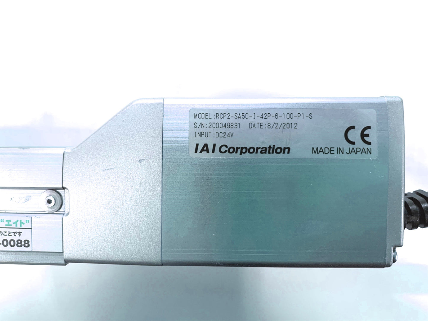 Used IAI Robo Cylinder RCP2-SA5C-I-42P-6-100-P1-S Slide Type Width 40mm Travel: 100mm