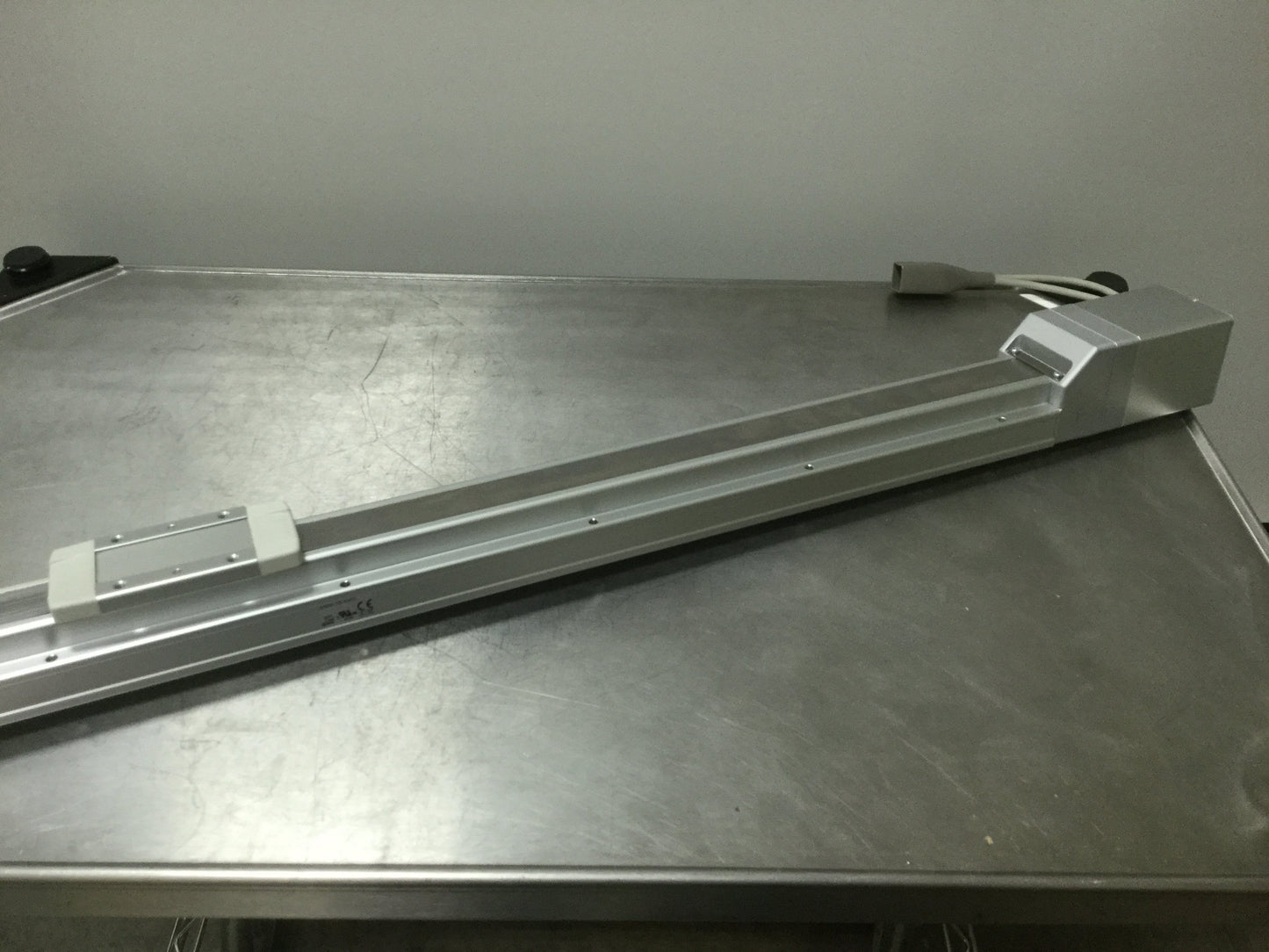 Used SMC LEFS25A-700-S3AP1D Ball Screw 24VDC Stepper. Lead: 12mm, Stroke: 700mm