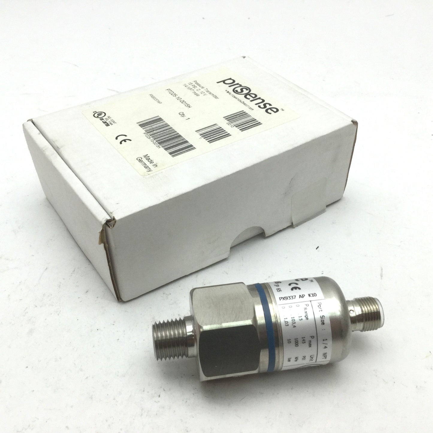 New Automation Direct PTD25-10-0015H Pressure Transmitter 15PSI 24VDC 1/4NPT