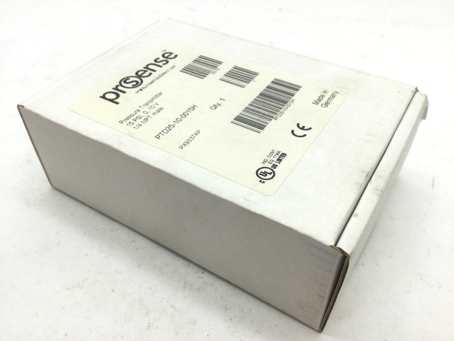 New Automation Direct PTD25-10-0015H Pressure Transmitter 15PSI 24VDC 1/4NPT