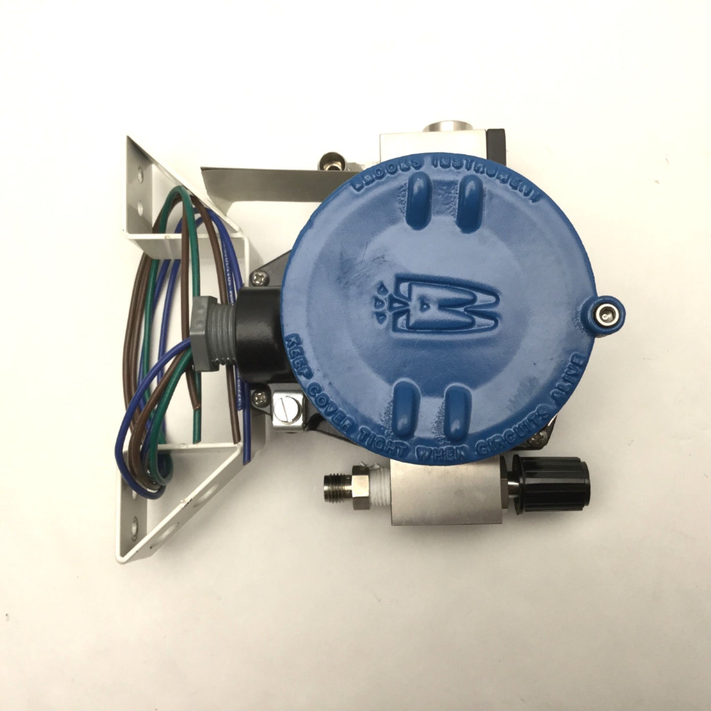 Used Brooks Instrument MT 3750C Ar-Mite Low Flow Armored Flowmeter 1500 PSIG at 250°F