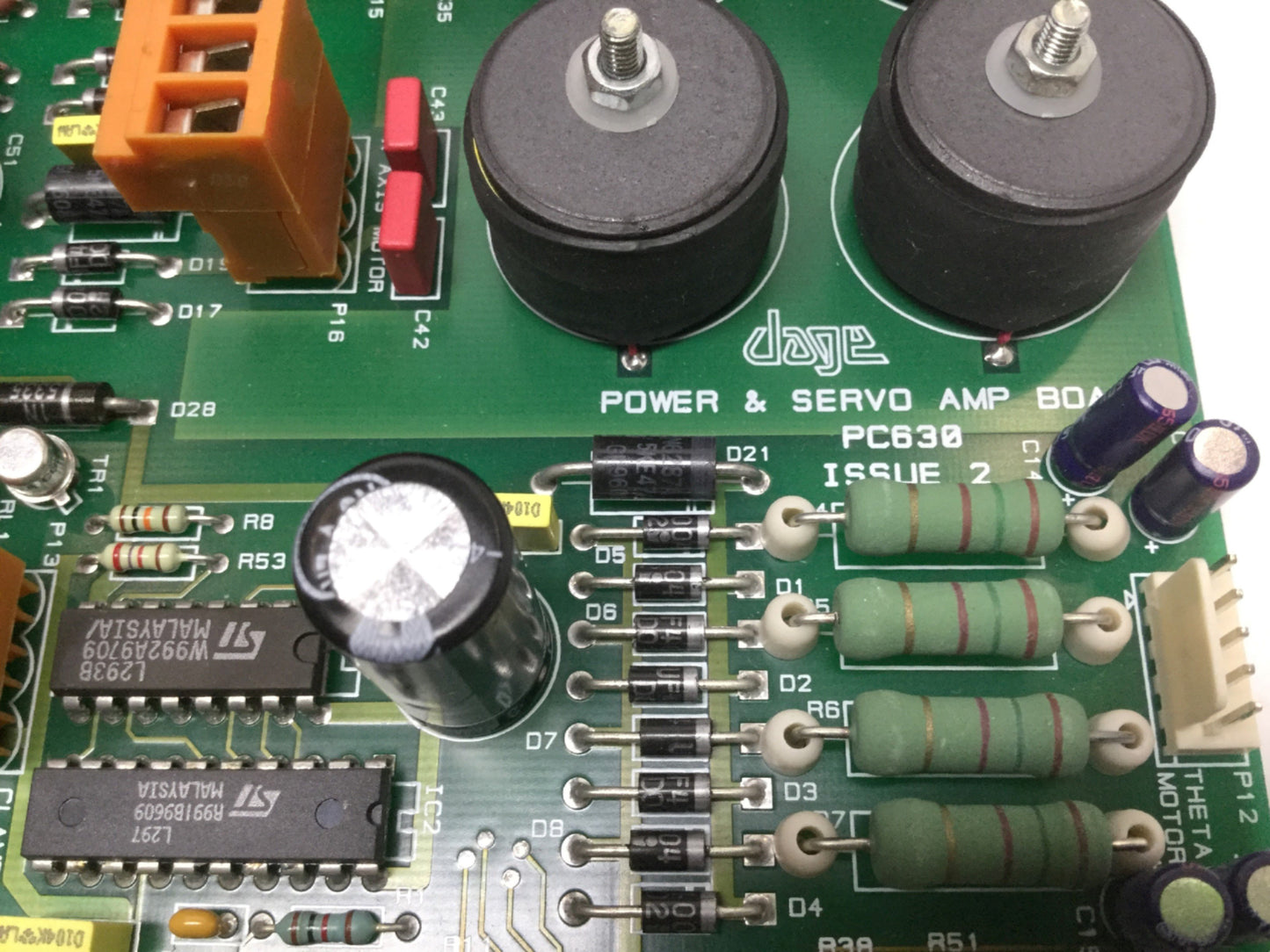 Used DAGE PC630 Power & Servo Amp Board for PC2400 Micro Bond Multi-Function Tester