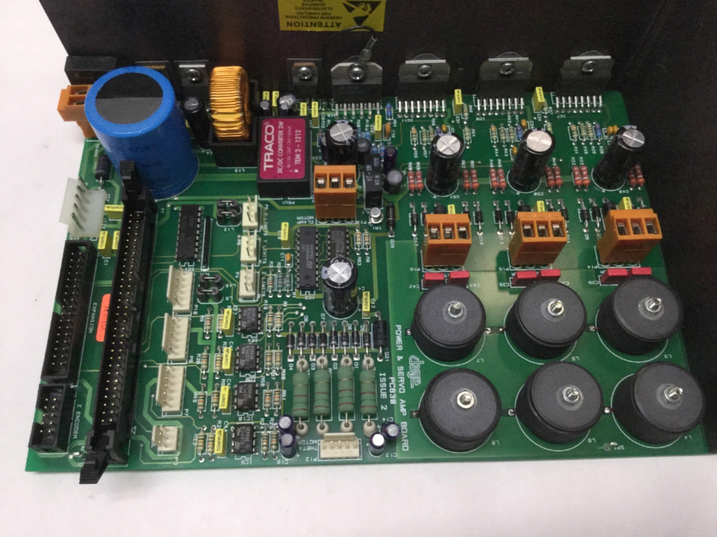 Used DAGE PC630 Power & Servo Amp Board for PC2400 Micro Bond Multi-Function Tester