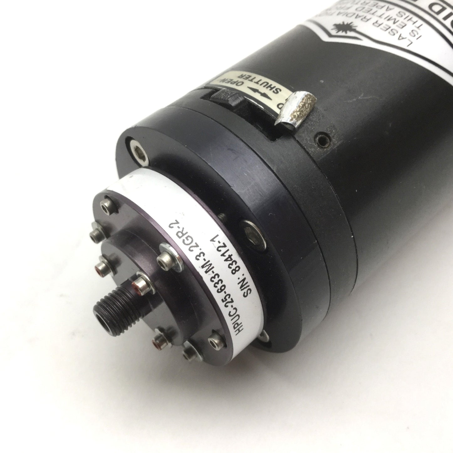For parts or not working Uniphase Model 1125 Self-Contained Helium Neon Laser 10mW *For Parts*