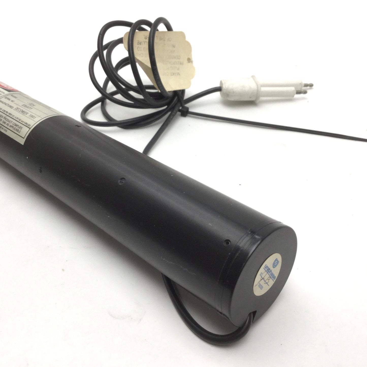 For parts or not working Uniphase Model 1125 Self-Contained Helium Neon Laser 10mW *For Parts*