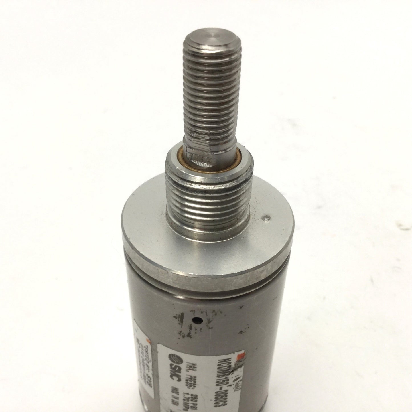 Used SMC NCDMB150-0050CS Single Acting Spring Return Pneumatic Cylinder 1/2" Stroke
