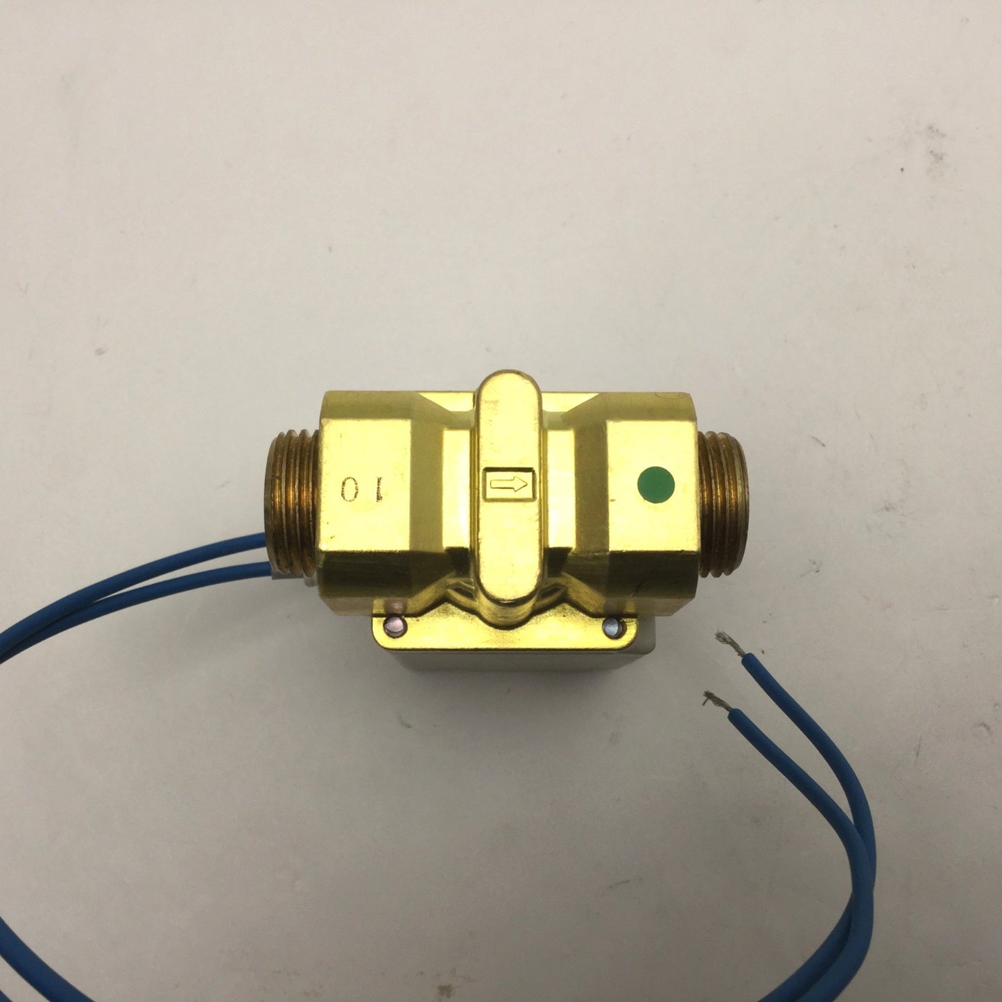 Used SMC VX234GB Direct Operated 2-Port Solenoid Valve, 100VAC, 12VA, 3/8NPT, 145 psi