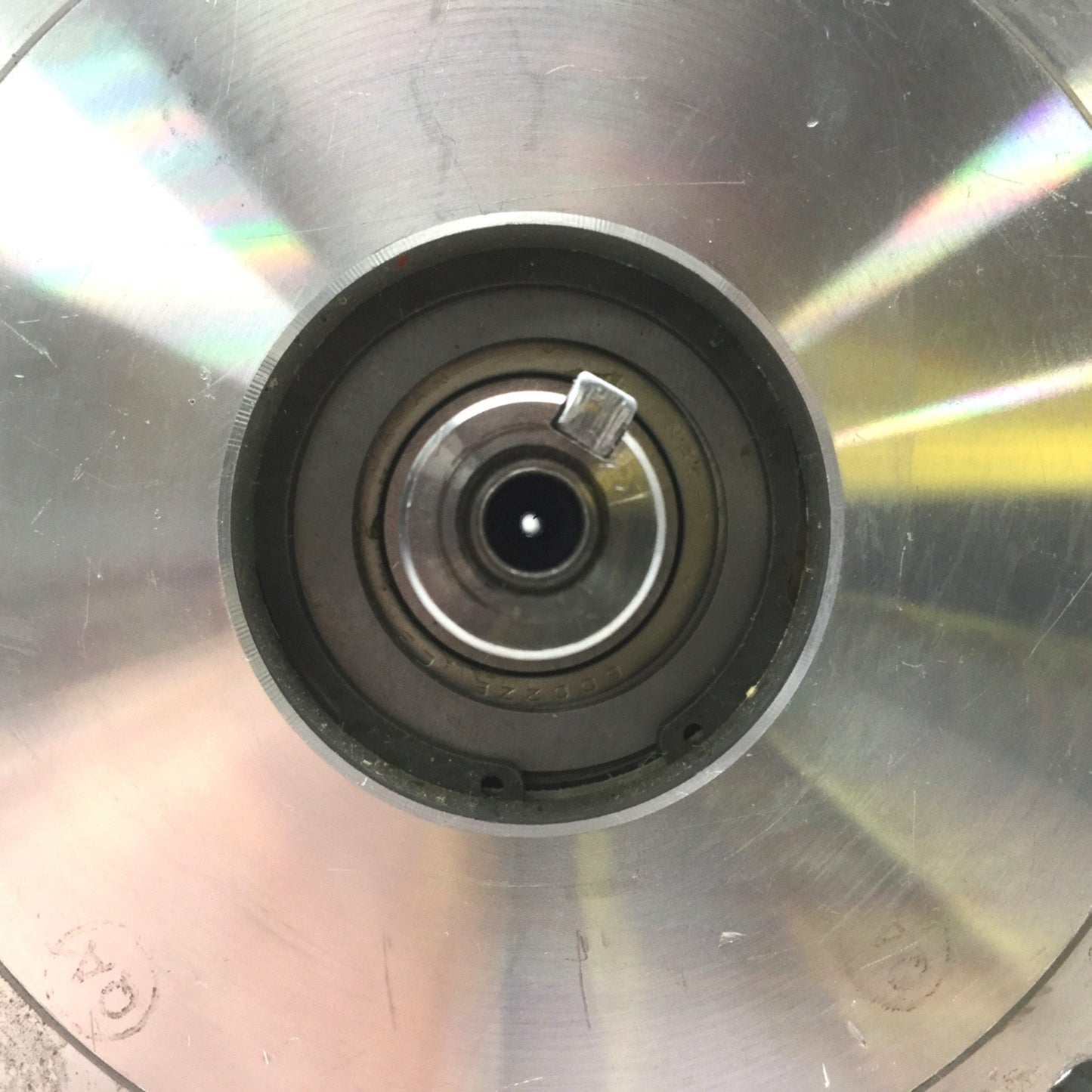 Used Parker CM921XE-5617 Brushless Hollow Shaft Servo Motor 340VDC 1.4KW, 10,600 RPM