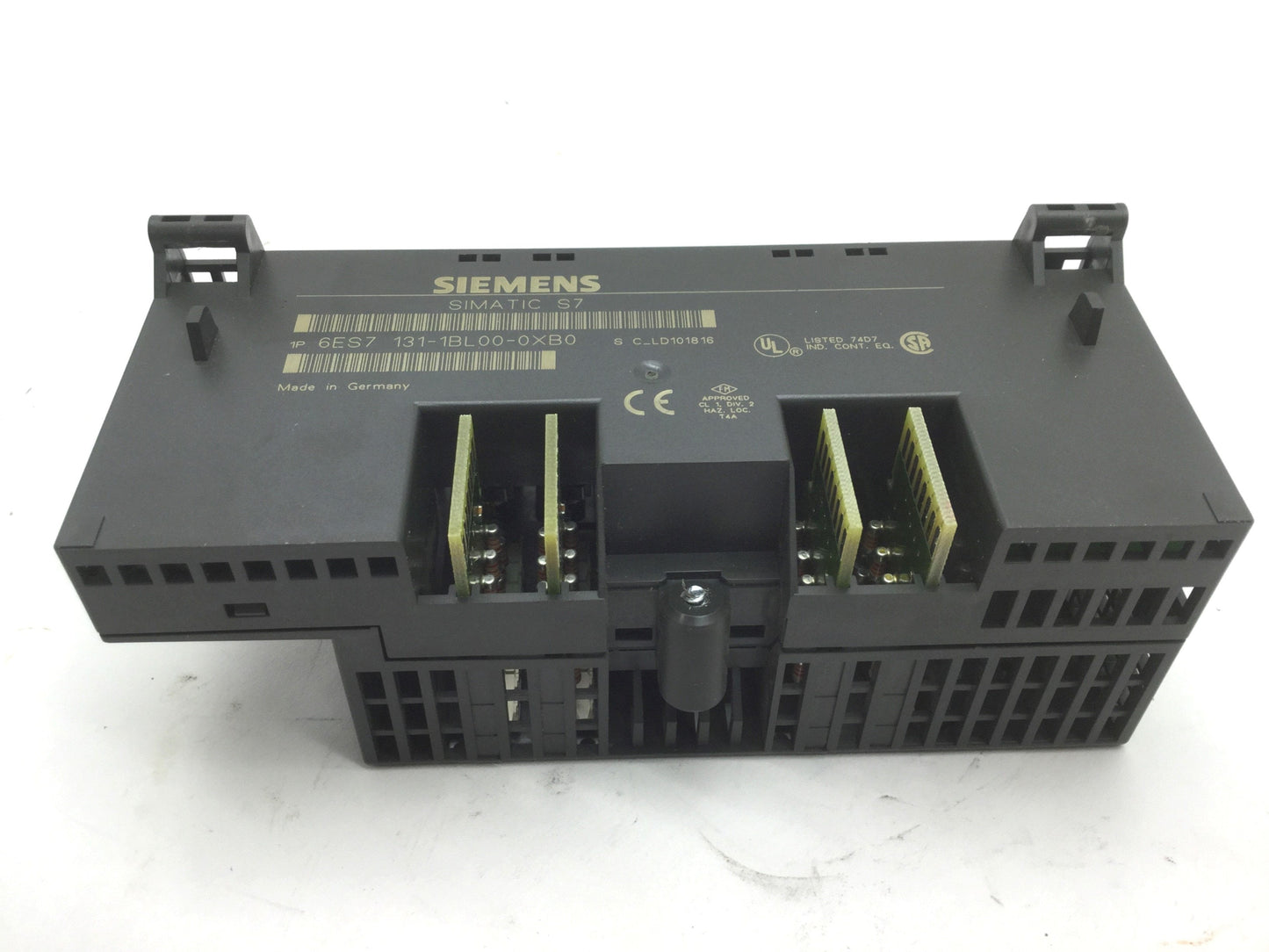 Used Siemens 6ES7 131-1BL00-0XB0 Somatic S7 ET 200L Sensor Power Supply 24V Sink