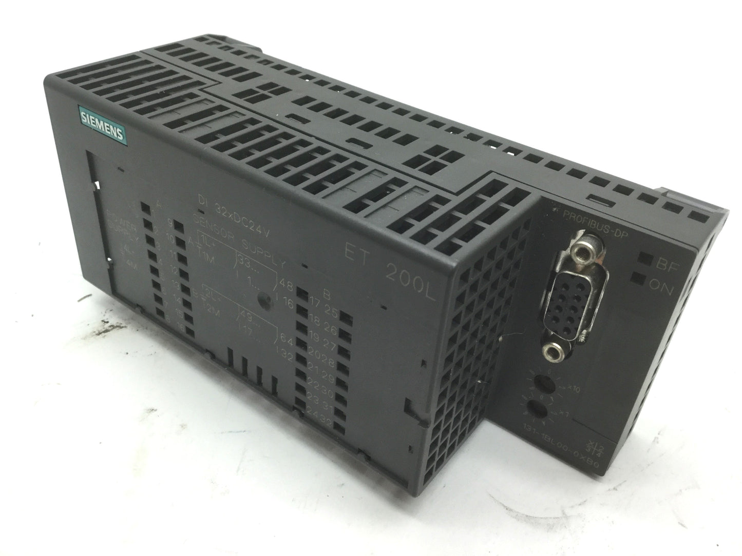 Used Siemens 6ES7 131-1BL00-0XB0 Somatic S7 ET 200L Sensor Power Supply 24V Sink