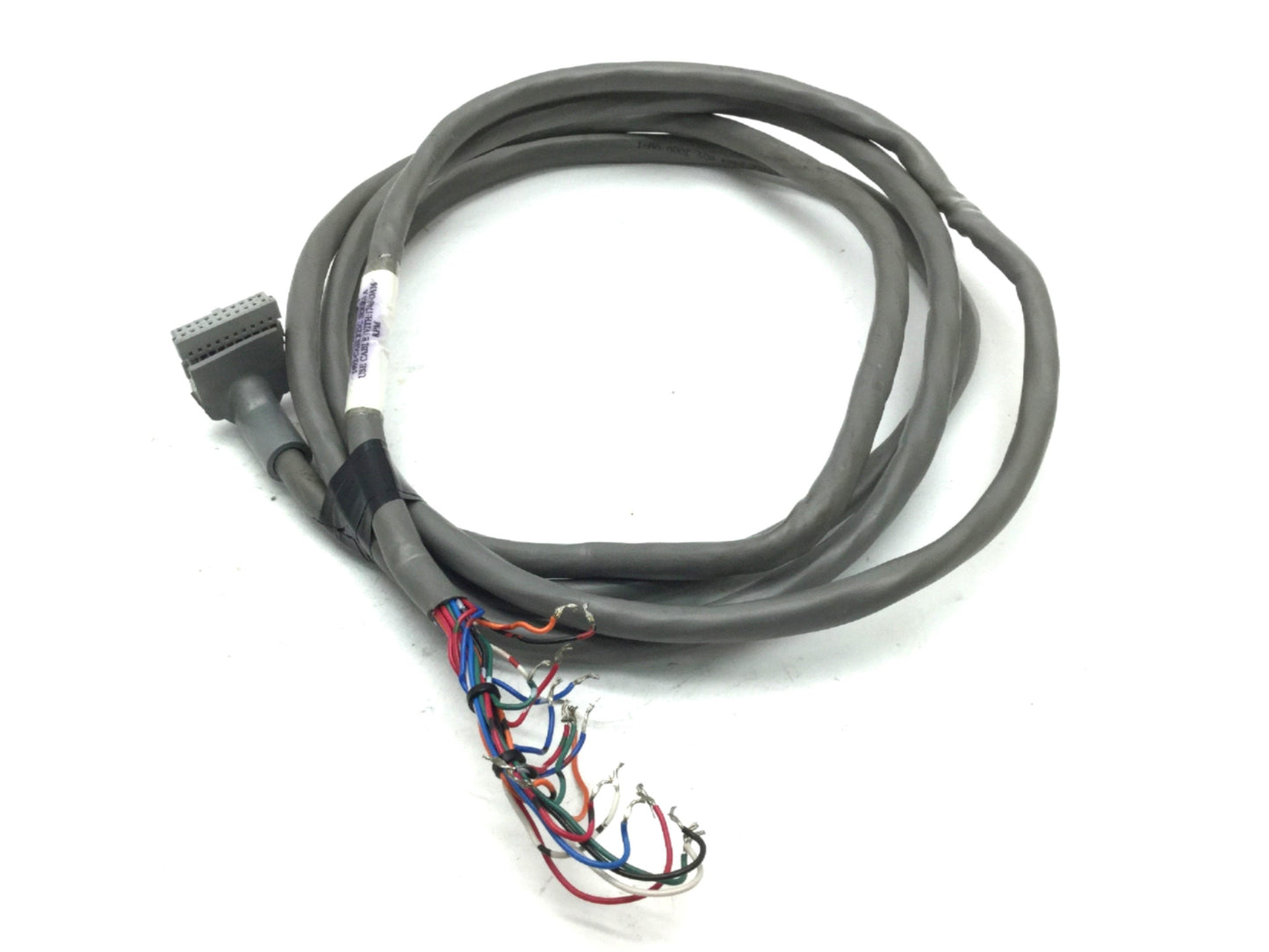 Used Allen Bradley 1492-CABLE25C Series A Controller Cable For Use With 1746-OA16