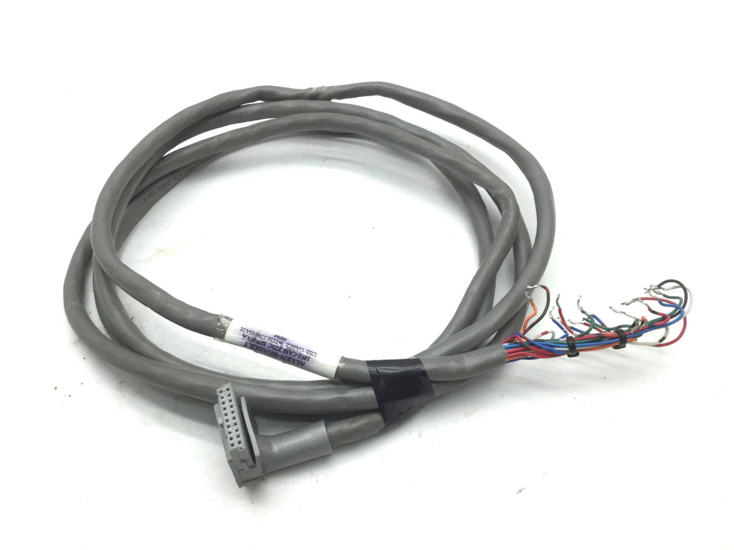 Used Allen Bradley 1492-CABLE25C Series A Controller Cable For Use With 1746-OA16