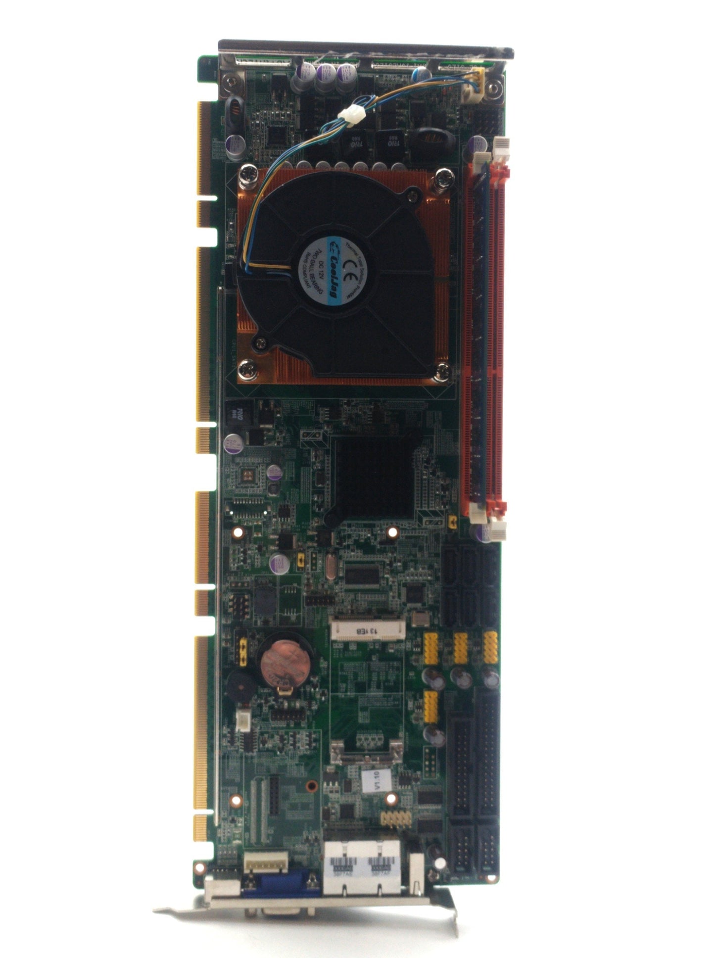 Used Advantech PCE-5125QG2 Single Board Computer Intel i7 870 2.93GHz 4GB RAM 6x SATA