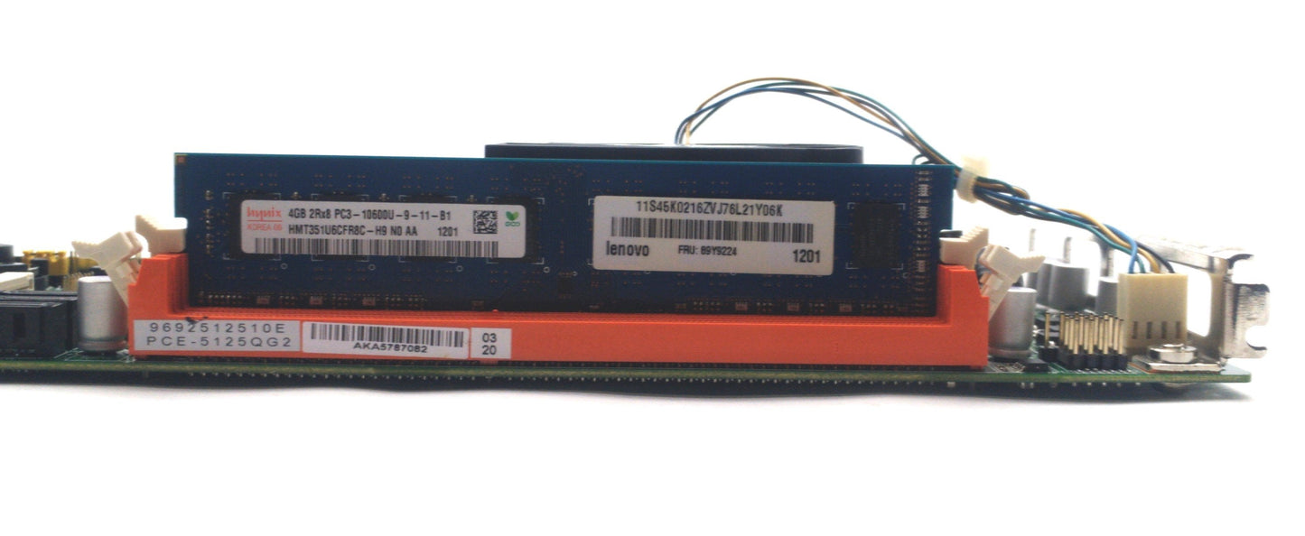 Used Advantech PCE-5125QG2 Single Board Computer Intel i7 870 2.93GHz 4GB RAM 6x SATA