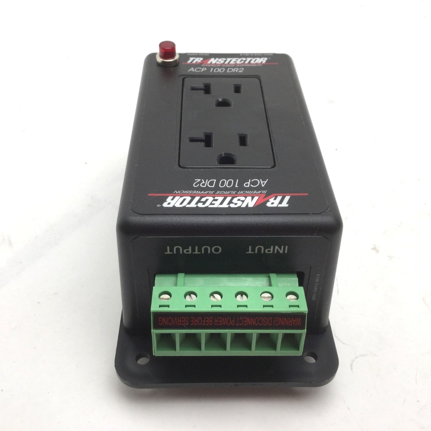 Used Protection Technology Group ACP 100 DR2 Surge Suppression Transtector 120VAC 20A