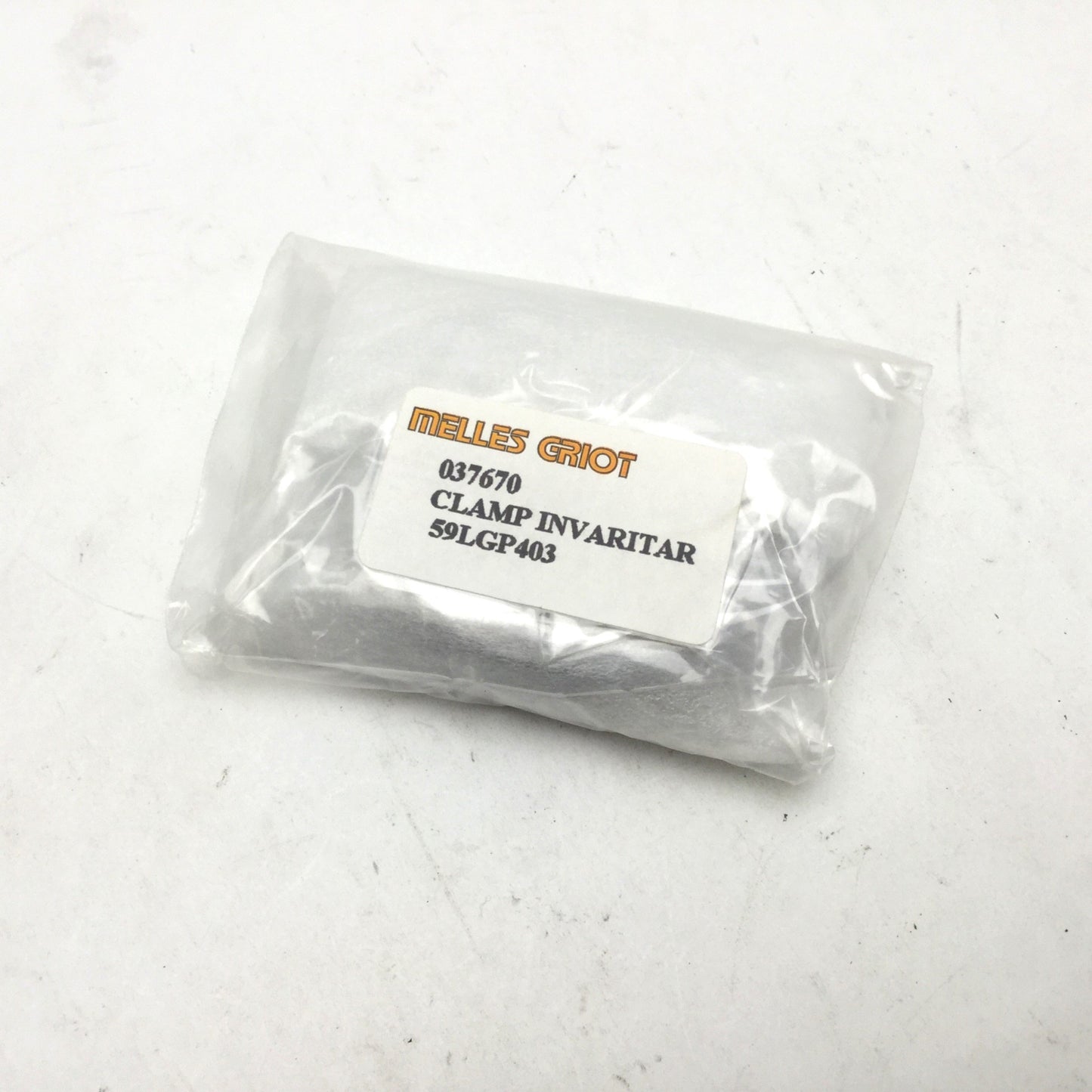 New Melles Griot 59LGP403 Invaritar Clamp Telecentric Lens Mounting Bracket, 54mm ID