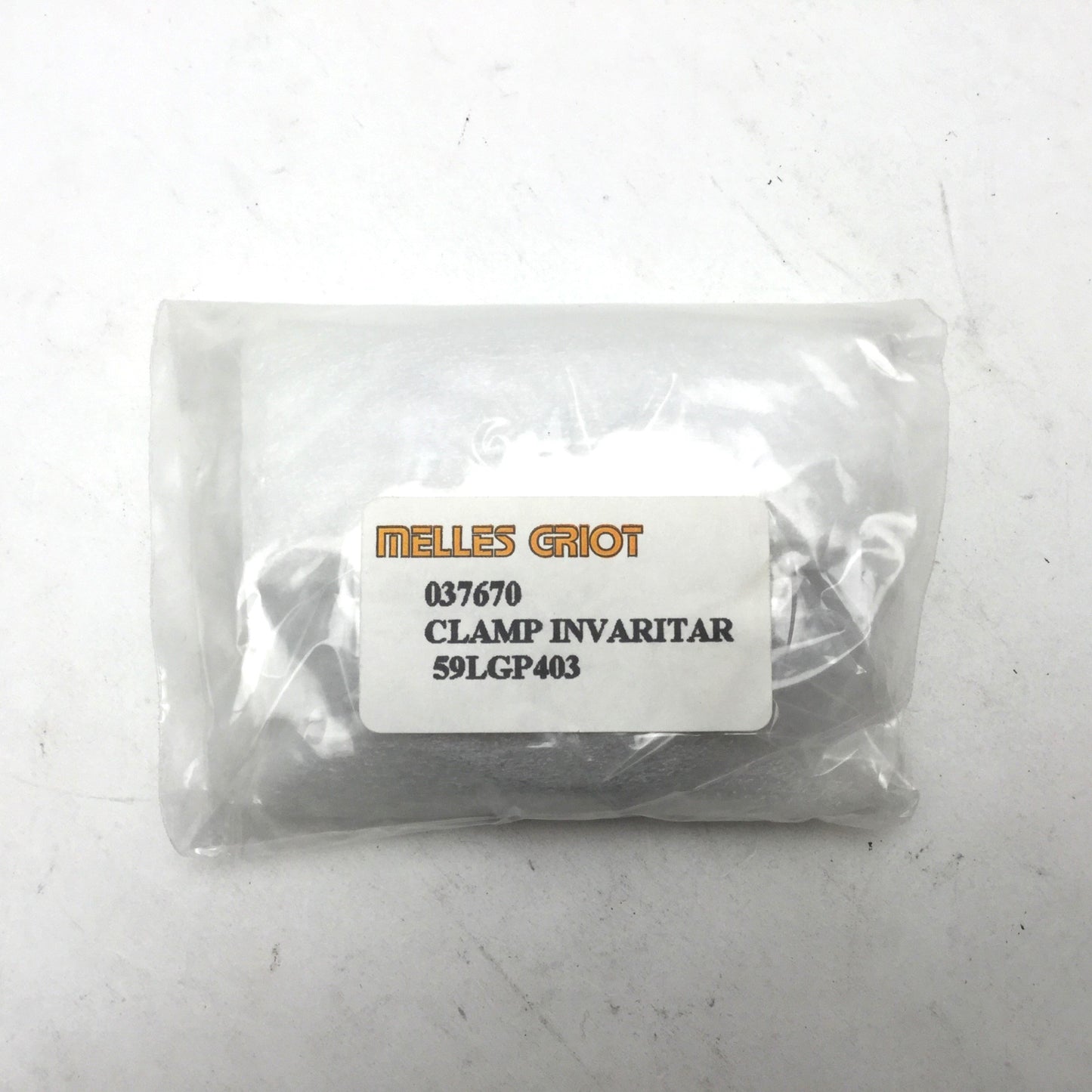 New Melles Griot 59LGP403 Invaritar Clamp Telecentric Lens Mounting Bracket, 54mm ID