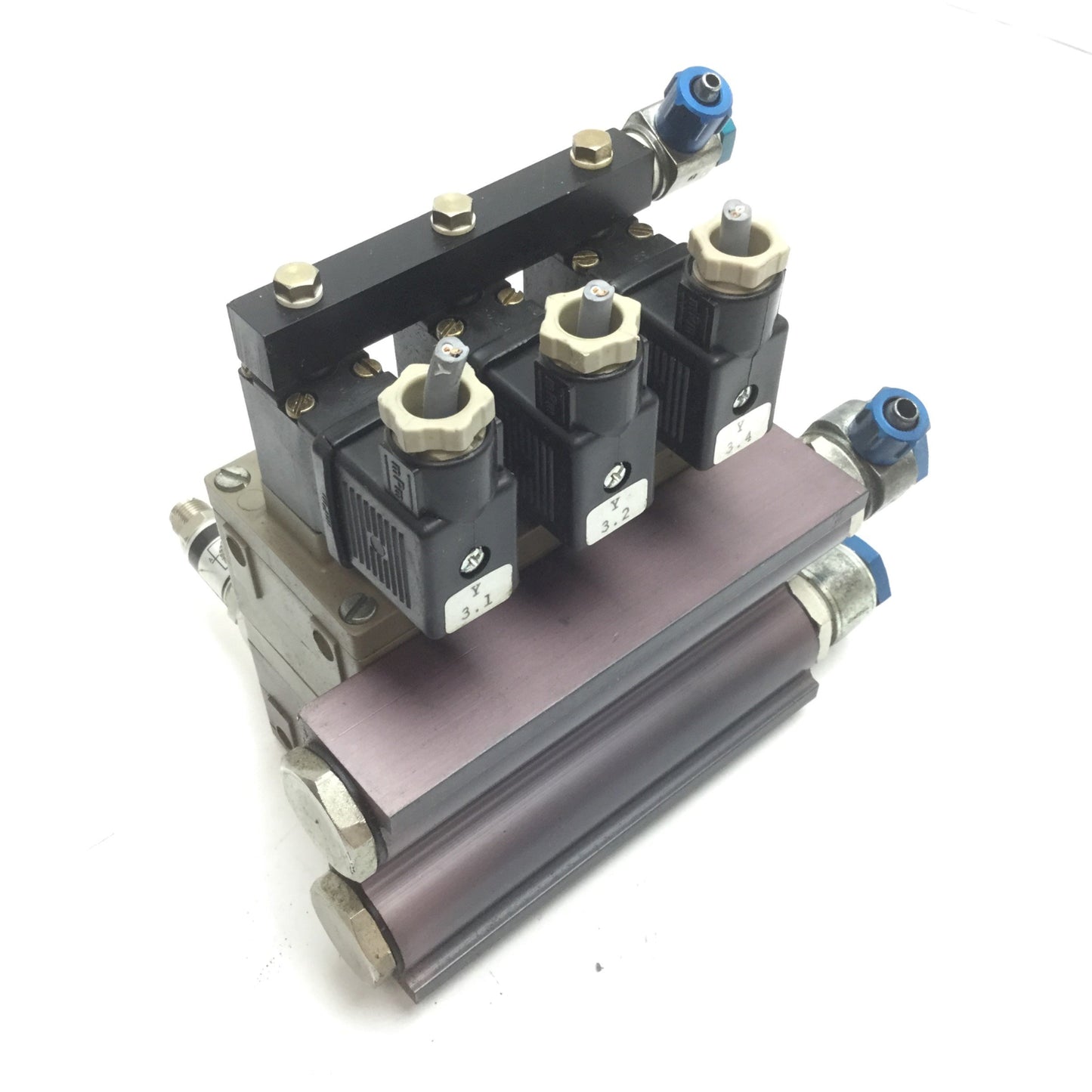 Used Lot of 3 Burkert 456-G-06,0-B Solenoid Valve, Voltage: 24VDC, Pressure: 1.5-7bar