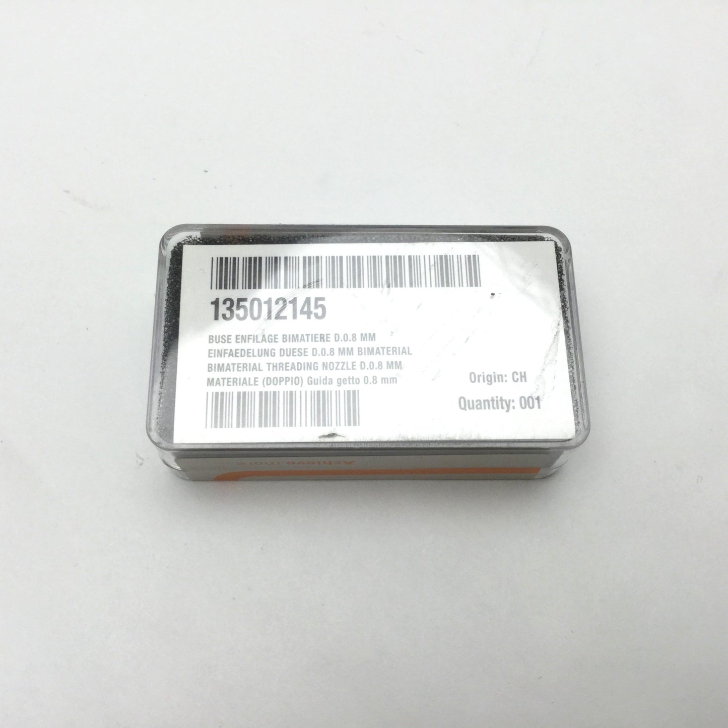New Agie Charmilles 135012145 Bi-Material Threading Nozzle 0.8mm Inside Diameter
