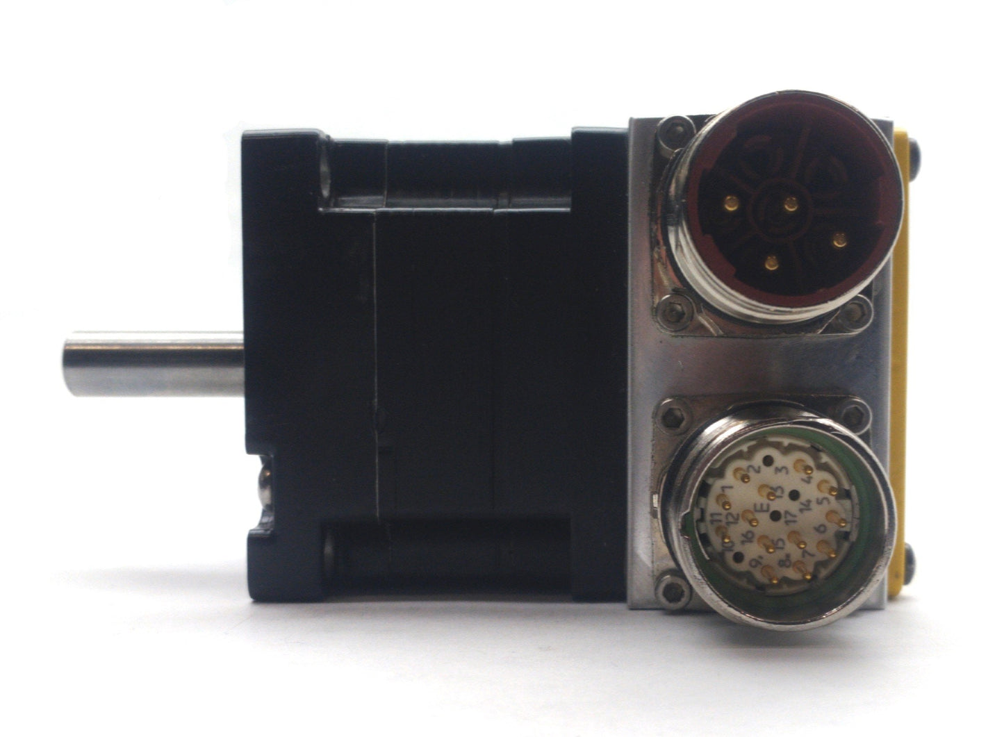 Used Parker BE230FL-NPSN Servo Motor, NEMA 23, 3/8" Shaft, 3.3in-lb Torque, 340V 4.2A