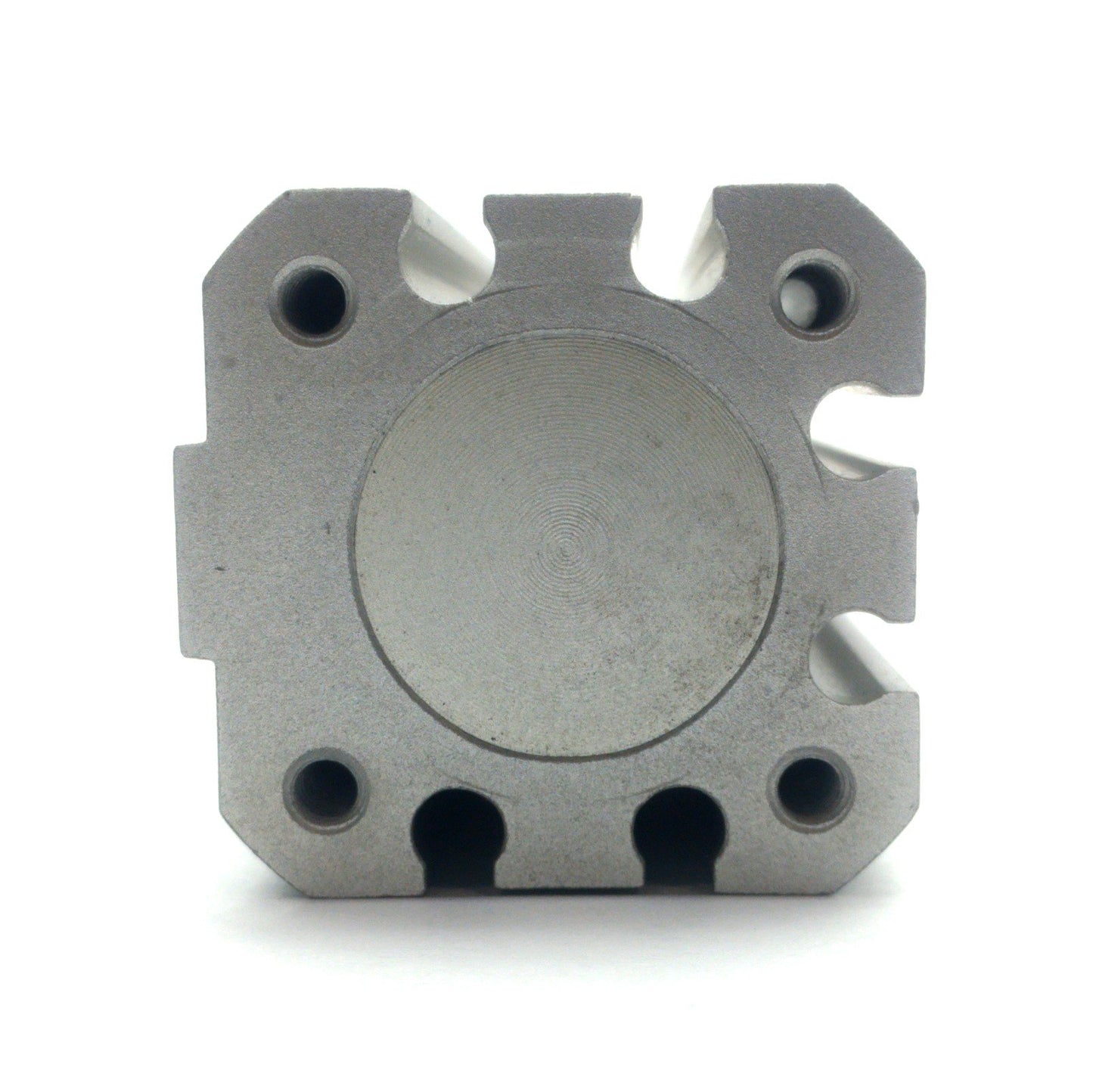 Used SMC NCDQ8A075-400 Compact Air Cylinder, 4" Stroke, 3/4" Bore, 200PSI Max