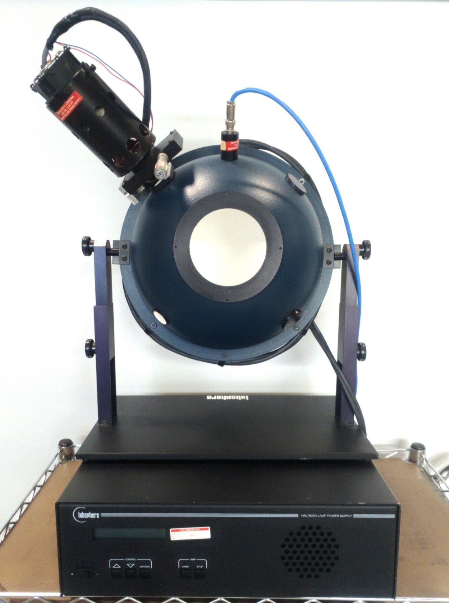 Used Labsphere US-120-SF & LPS-200-H Uniform Light Source System, ø12", 200W Supply