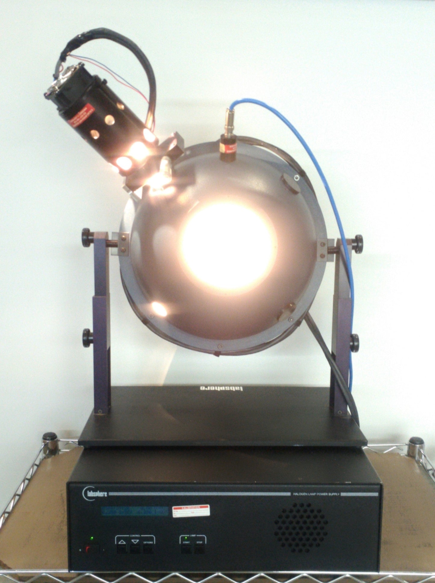 Used Labsphere US-120-SF & LPS-200-H Uniform Light Source System, ø12", 200W Supply