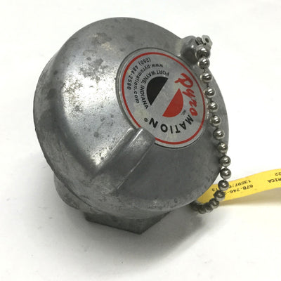 Used Pyromation 31 Series Cast Aluminum Connection Head for Thermocouple Assembly