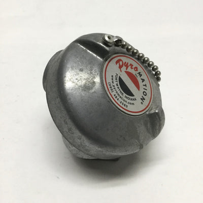 Used Pyromation 31 Series Cast Aluminum Connection Head w/ 440 RTD Transmitter 4-20mA