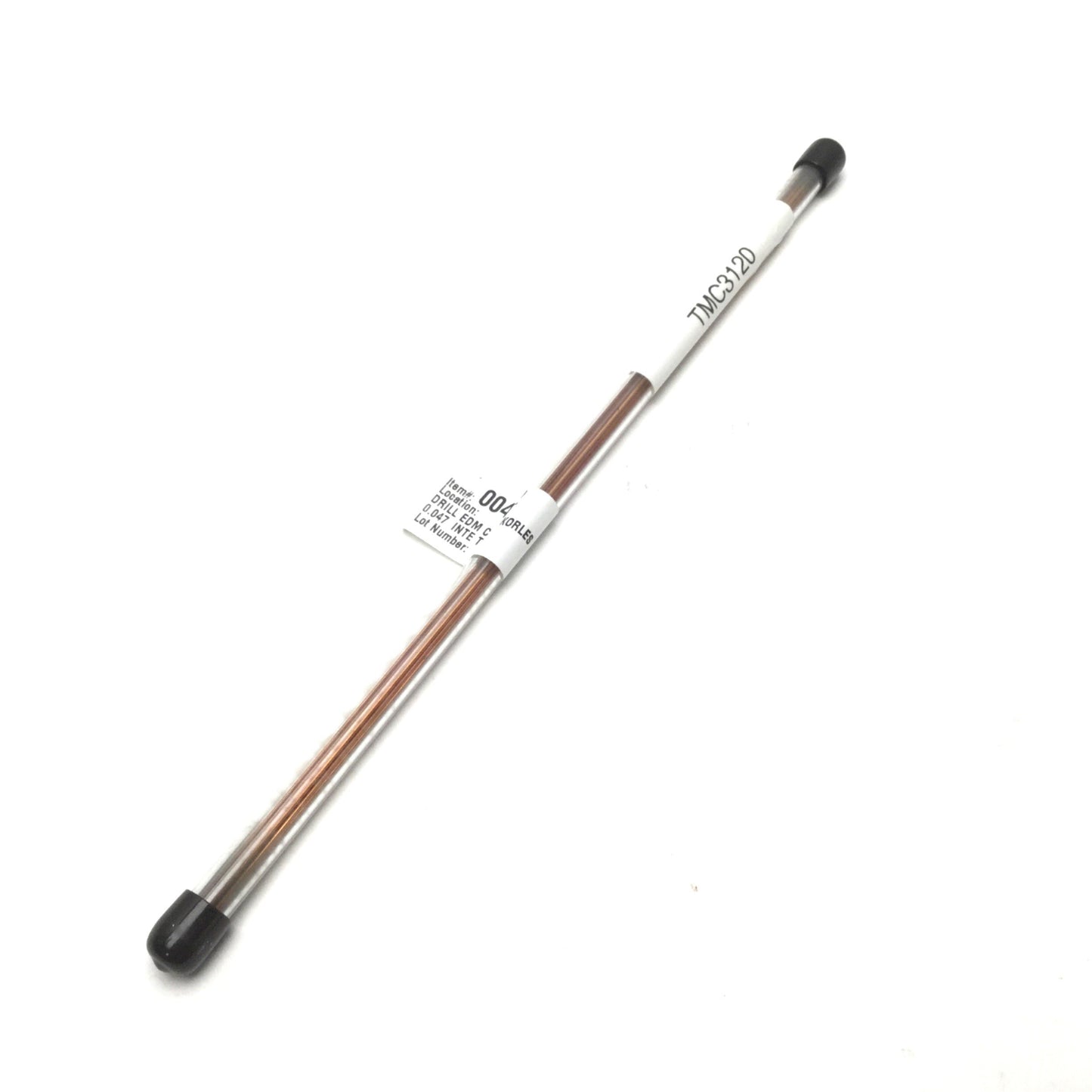 New Lot OF 10 0.047" (1.2mm) Single-Channel Copper EDM Drill Electrodes 12" TMC3120