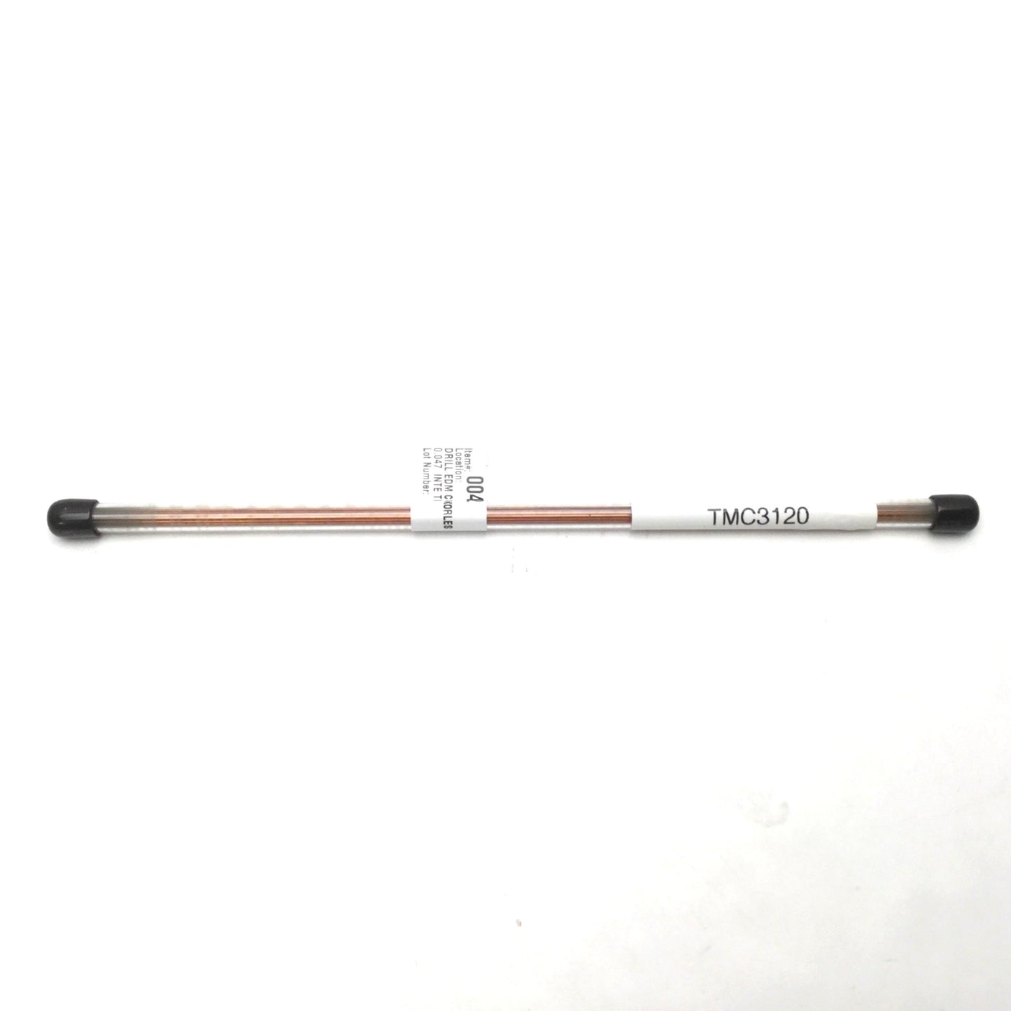 New Lot OF 10 0.047" (1.2mm) Single-Channel Copper EDM Drill Electrodes 12" TMC3120