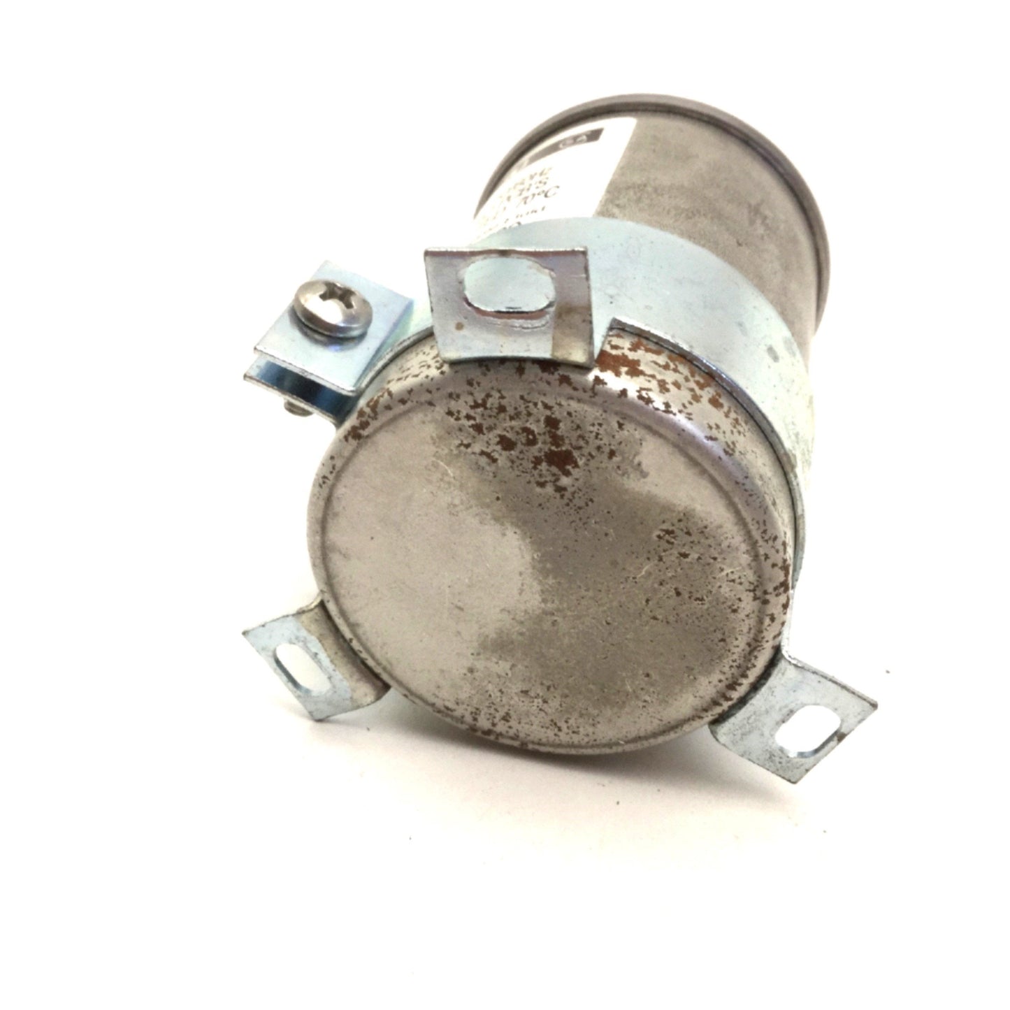 Used Cornell Dubilier Electronics 21FD3720-F Capacitor 370VAC, 50/60Hz, w/Bracket