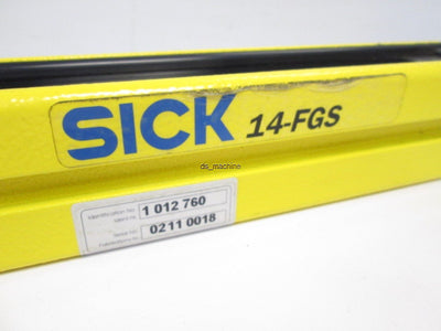 Used Sick FGSE 600-111 Light Curtain Receiver 600mm Detection Area 24VDC 6m Range