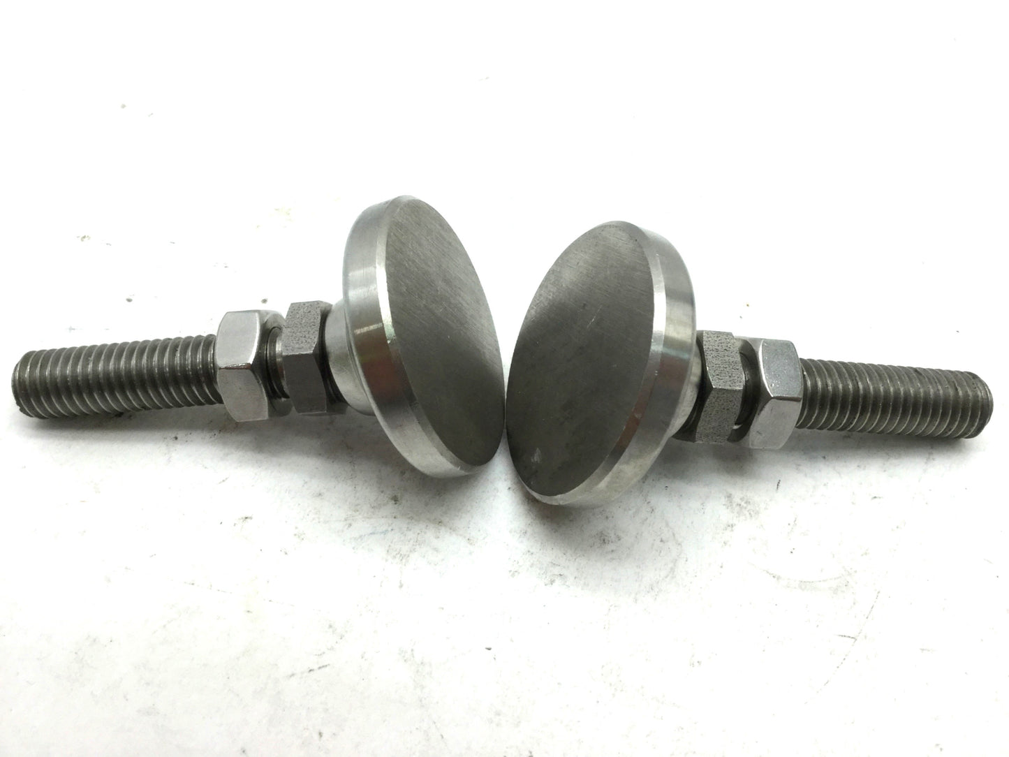 Used Lot of 2 S&W SSW-2 Level-It Leveling Foot Mount 303 Stainless 1/2-13