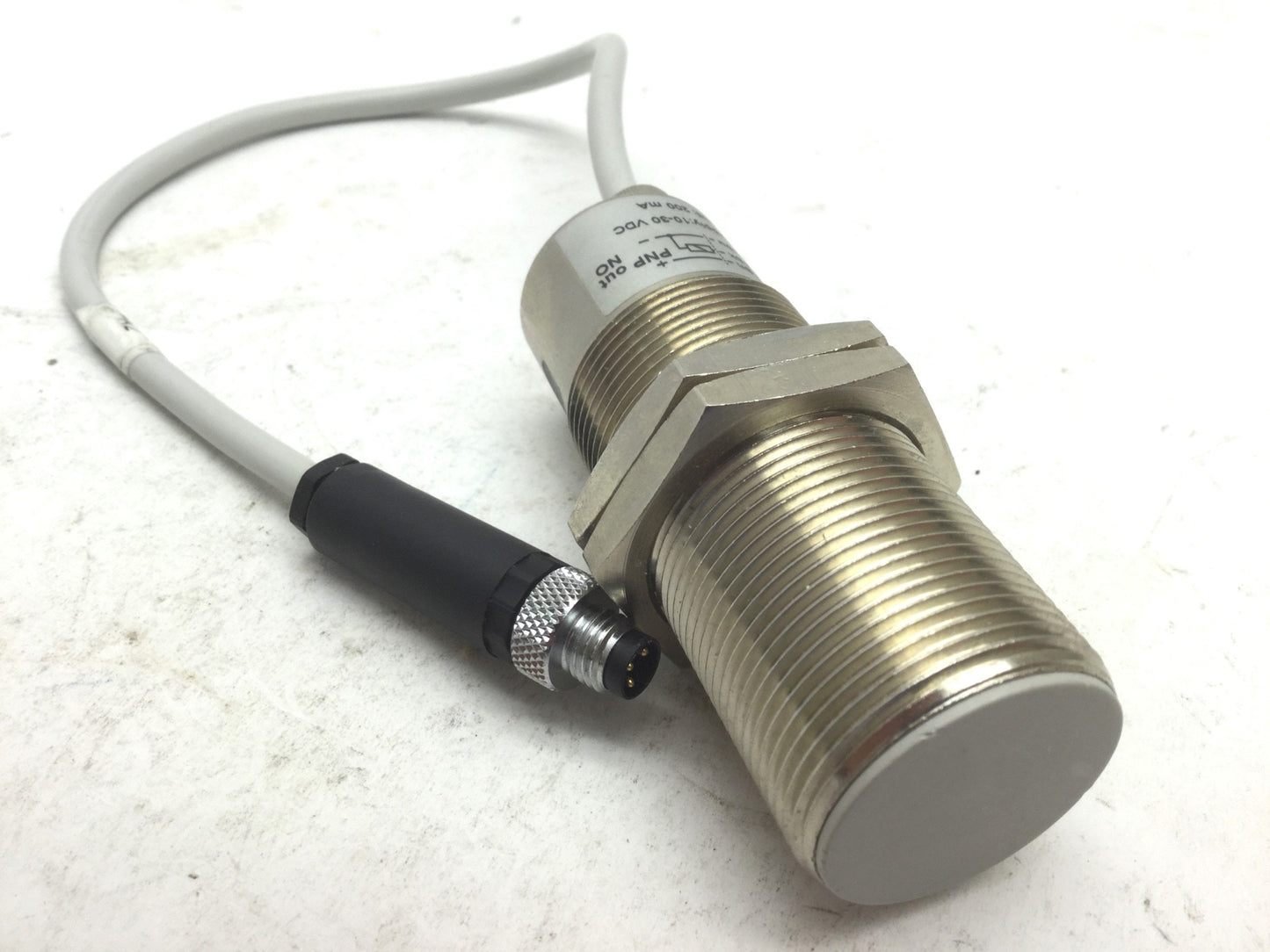 Used Automation Direct CT1-AP-1A Capacitive Proximity Sensor PNP 10-30VDC Cable: 10"