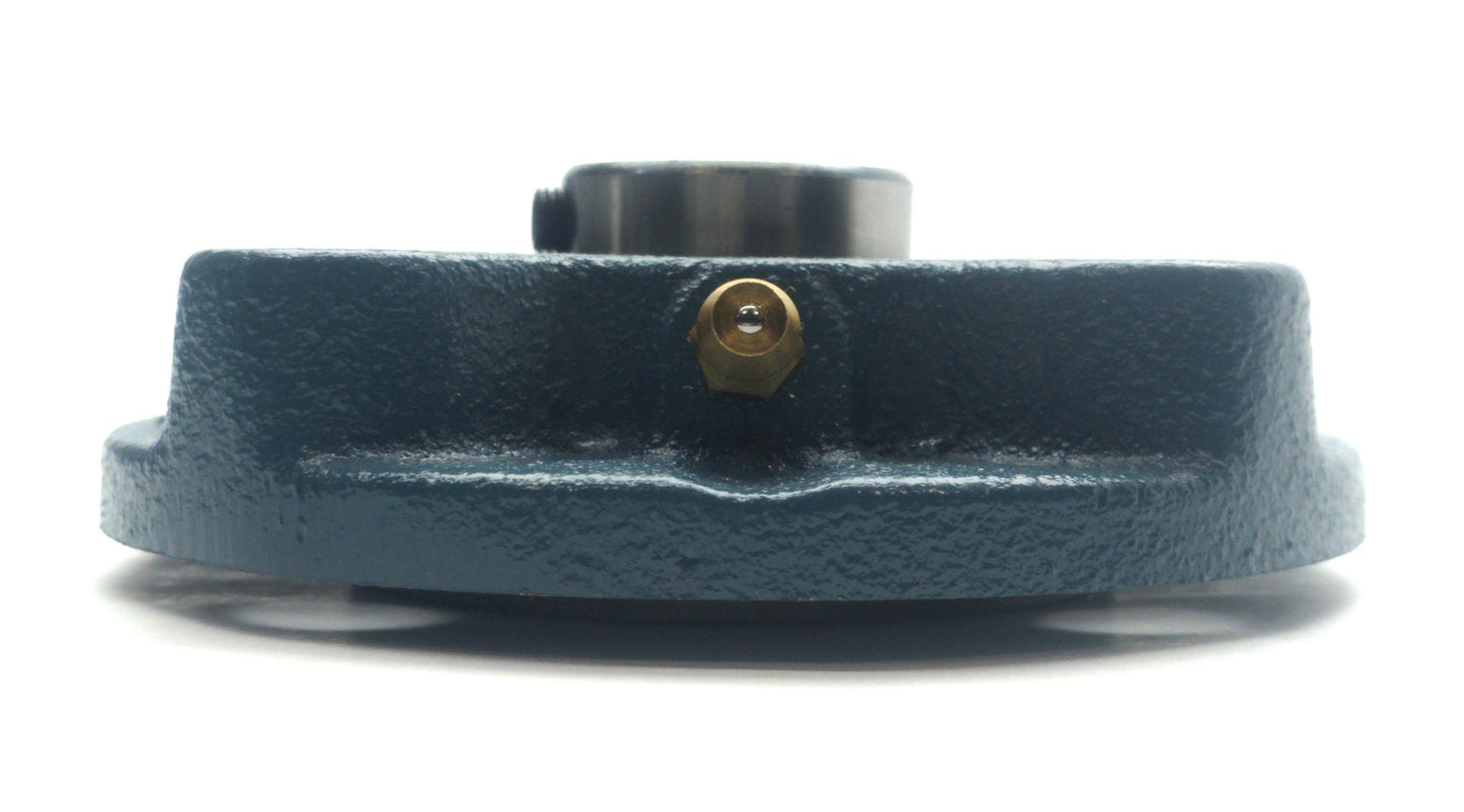 New ASAHI UCFC204 Flange-Mount Ball Bearing Unit, 20mm Bore, 100mm Dia., 1500lbf