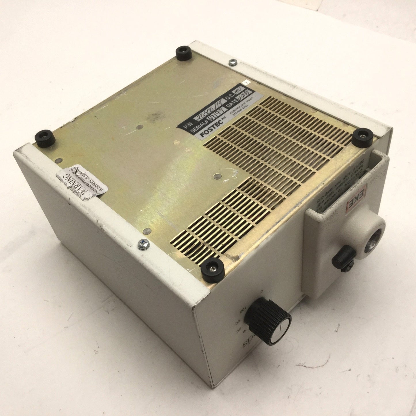 Used Leeds 20500./14 EKE Fiber Optic Light Source, Output: 150W, Input: 115-120V 3A