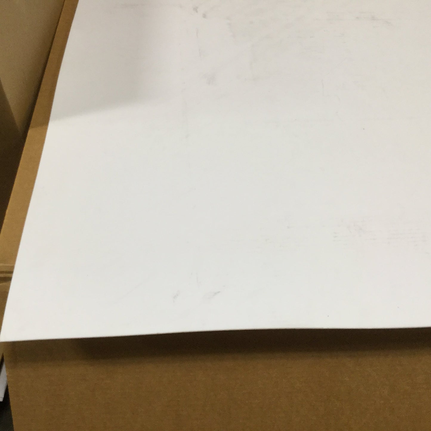 New – Open box PTFE Teflon Sheet, Dimensions: 48" x 48", Thickness: 1/8", Color: White