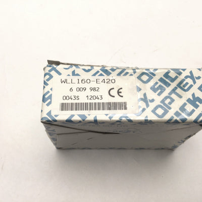 New SICK OPTEX WLL160-E420 Photoelectric Sensor 10-30VDC, Range: 0-2,000mm, IP67